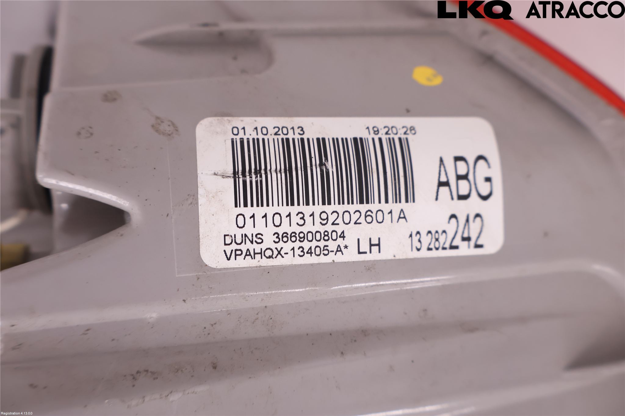 Opel ASTRA J 10-15 Bakljus Vänster