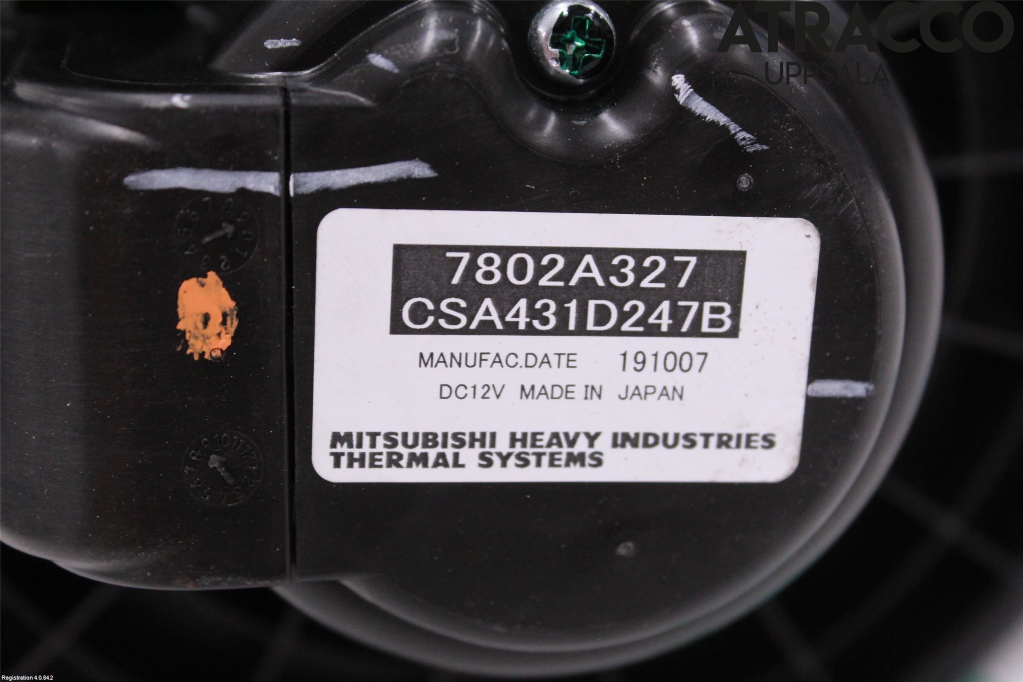 Mitsubishi OUTLANDER 13-21 Värmefläkt