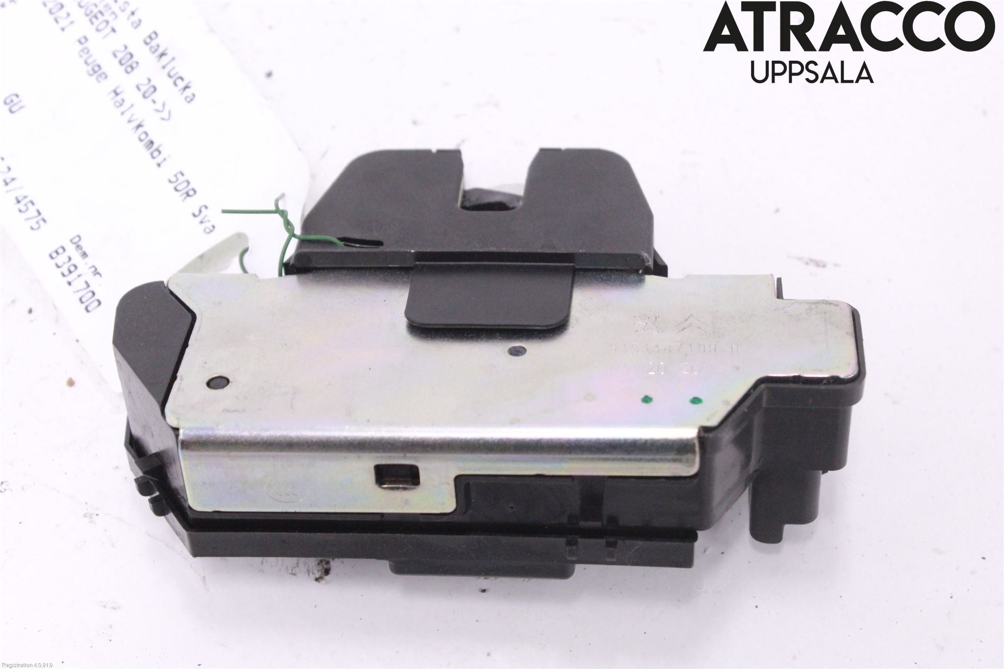 Peugeot 208/E-208 20- Låskista Baklucka