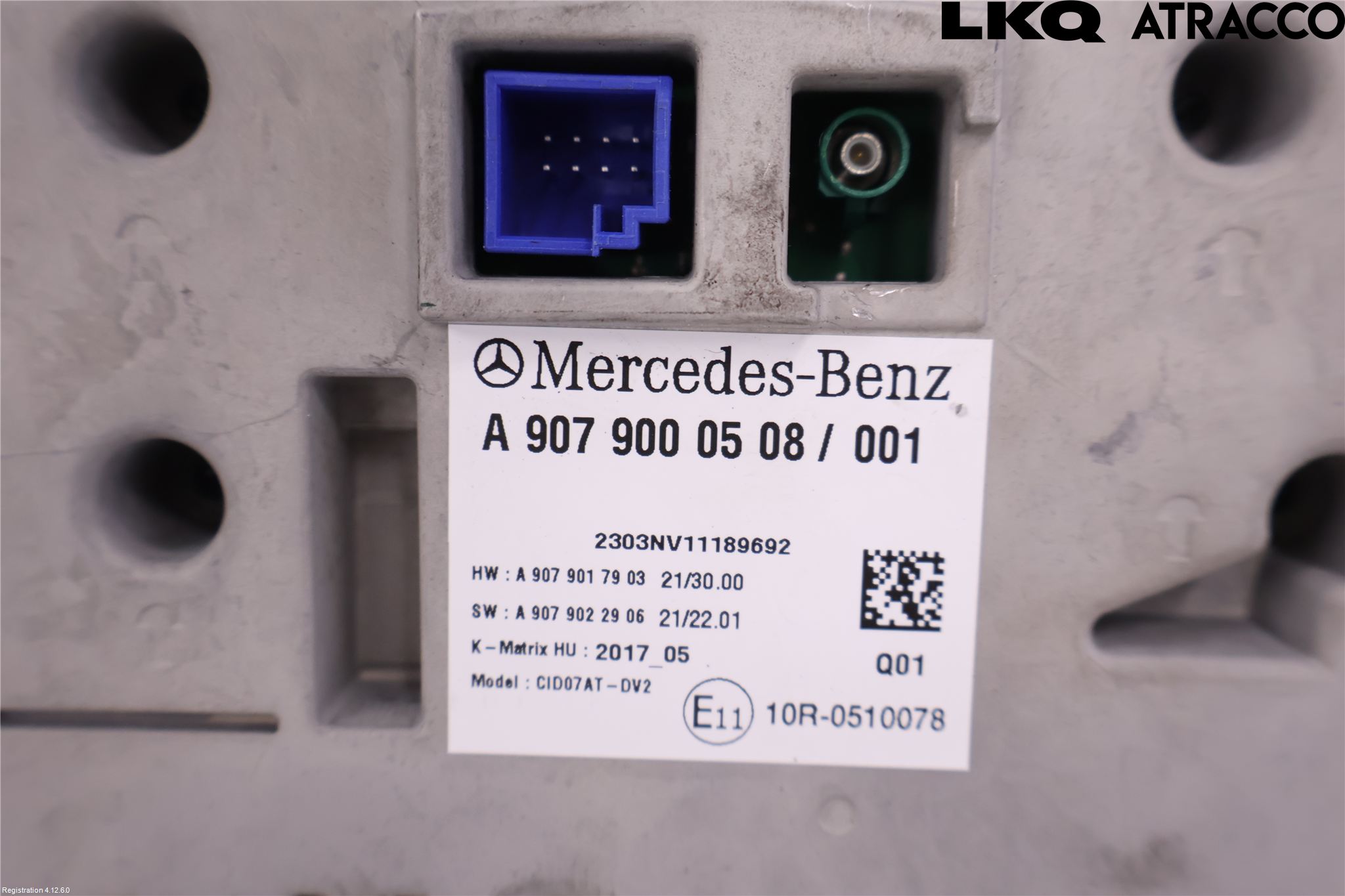 Mercedes-Benz MB SPRINTER (W907/W910) 19- Bildskärm