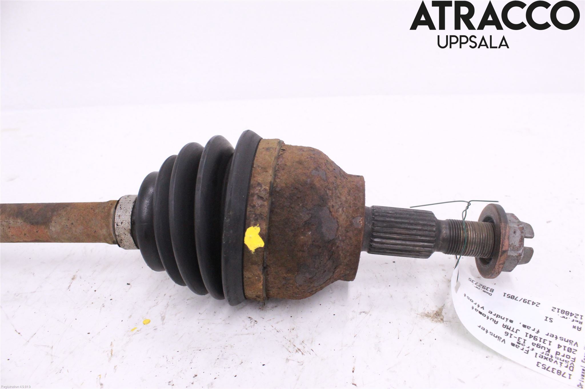 Ford KUGA 13-16 Drivaxel Fram Vänster