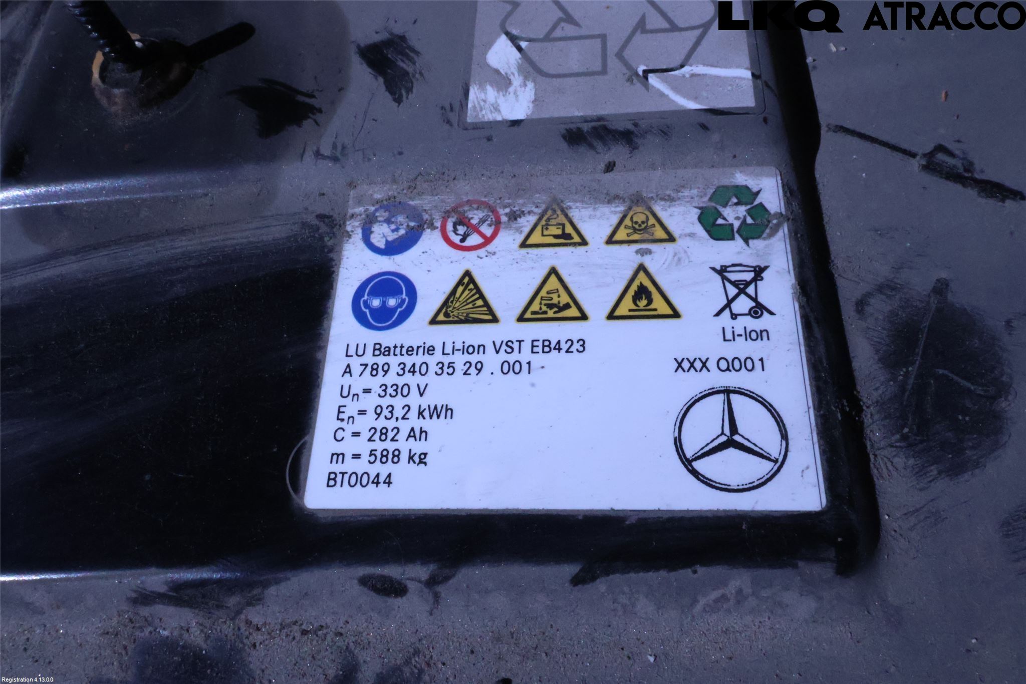 Mercedes-Benz MB EQE (V295) 22- Batteri Högspänning