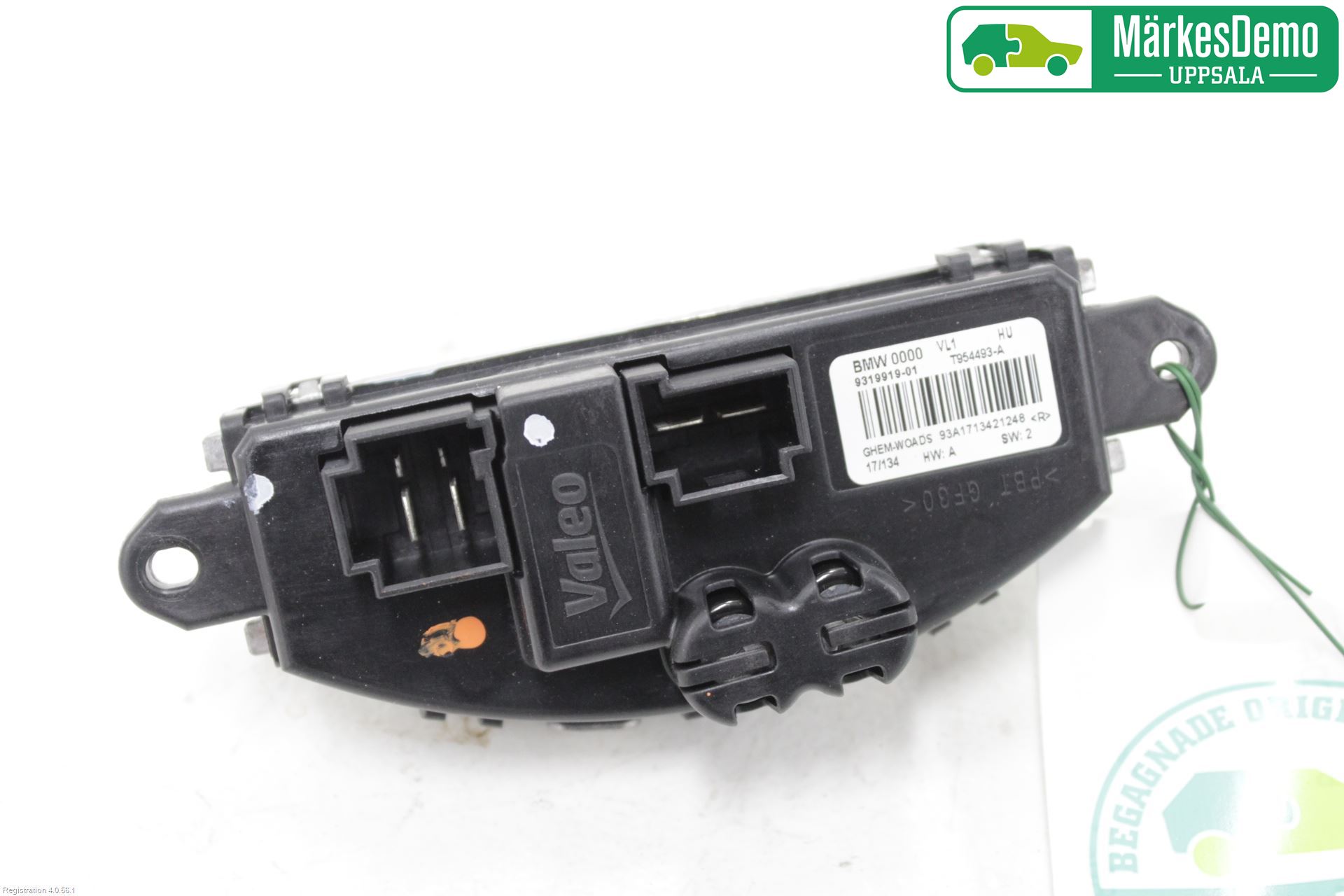 BMW 3 F30/F31/F80 12-19 Värmefläktsmotstånd