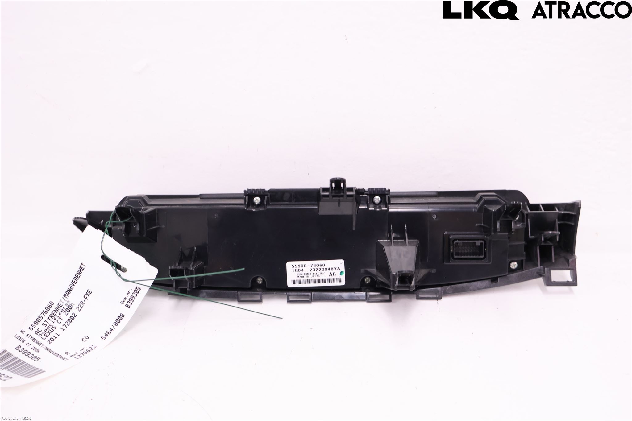 Lexus CT 200h Ac Styrenhet Ac Manöveren