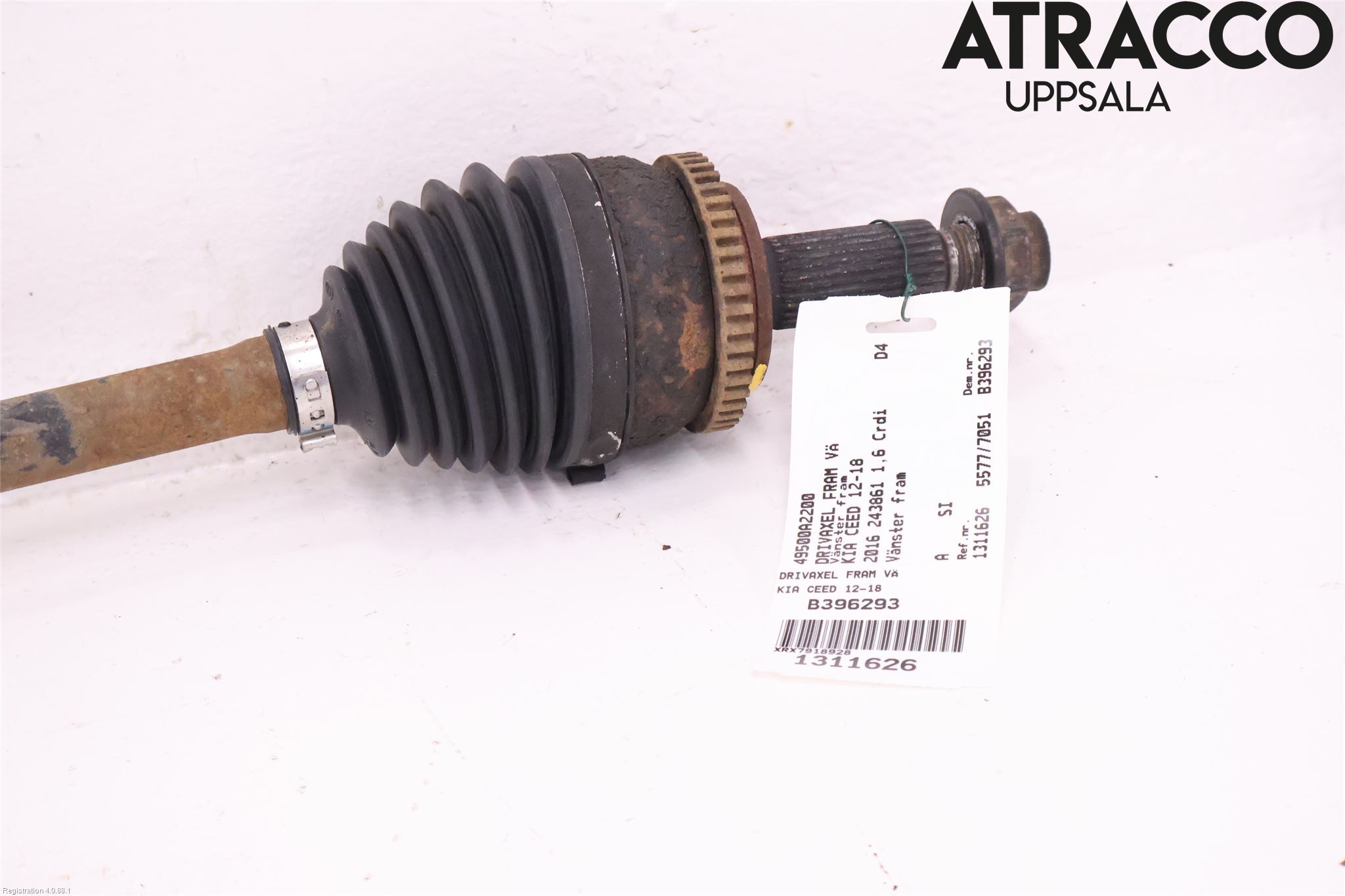 Kia CEED 12-18 Drivaxel Fram Vänster