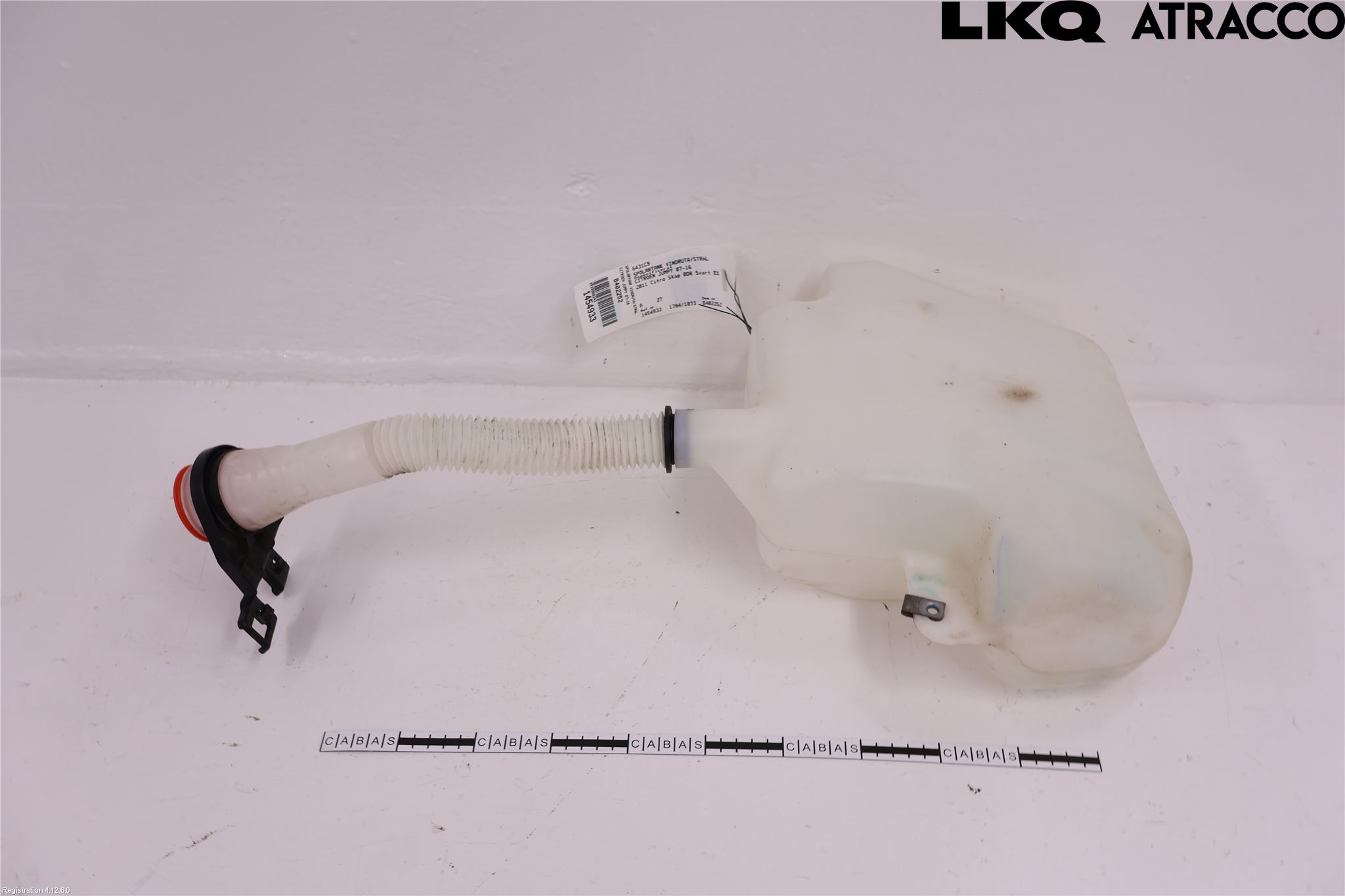 Citroen JUMPY 07-16 Spolartank Vindruta-Strål