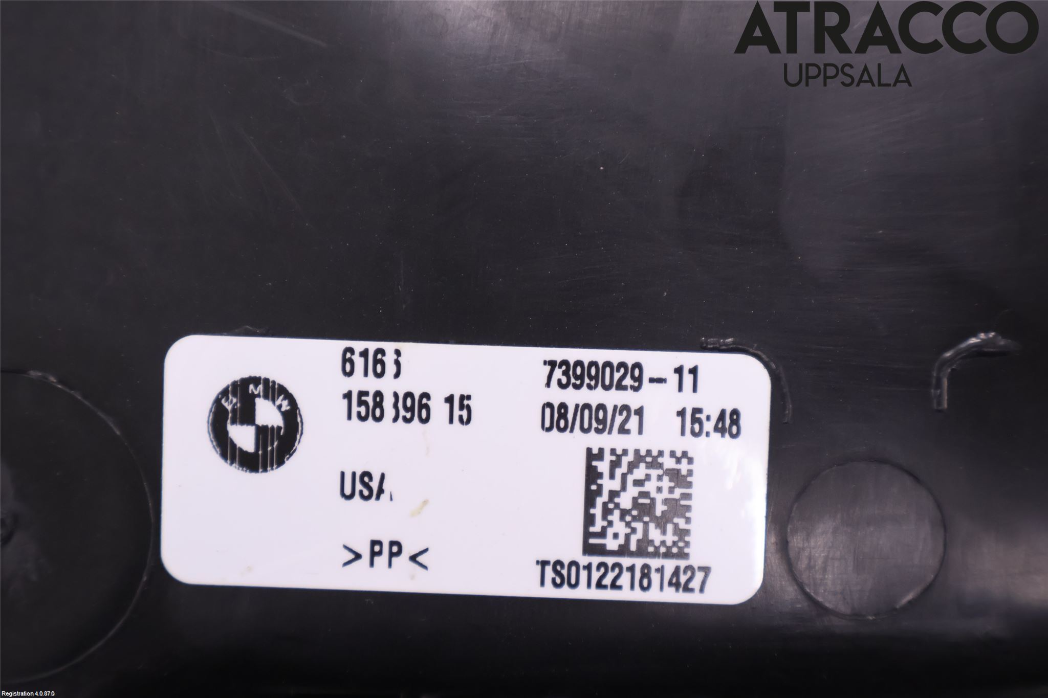 BMW X3 G01 18- Spolartank Vindruta-Strål
