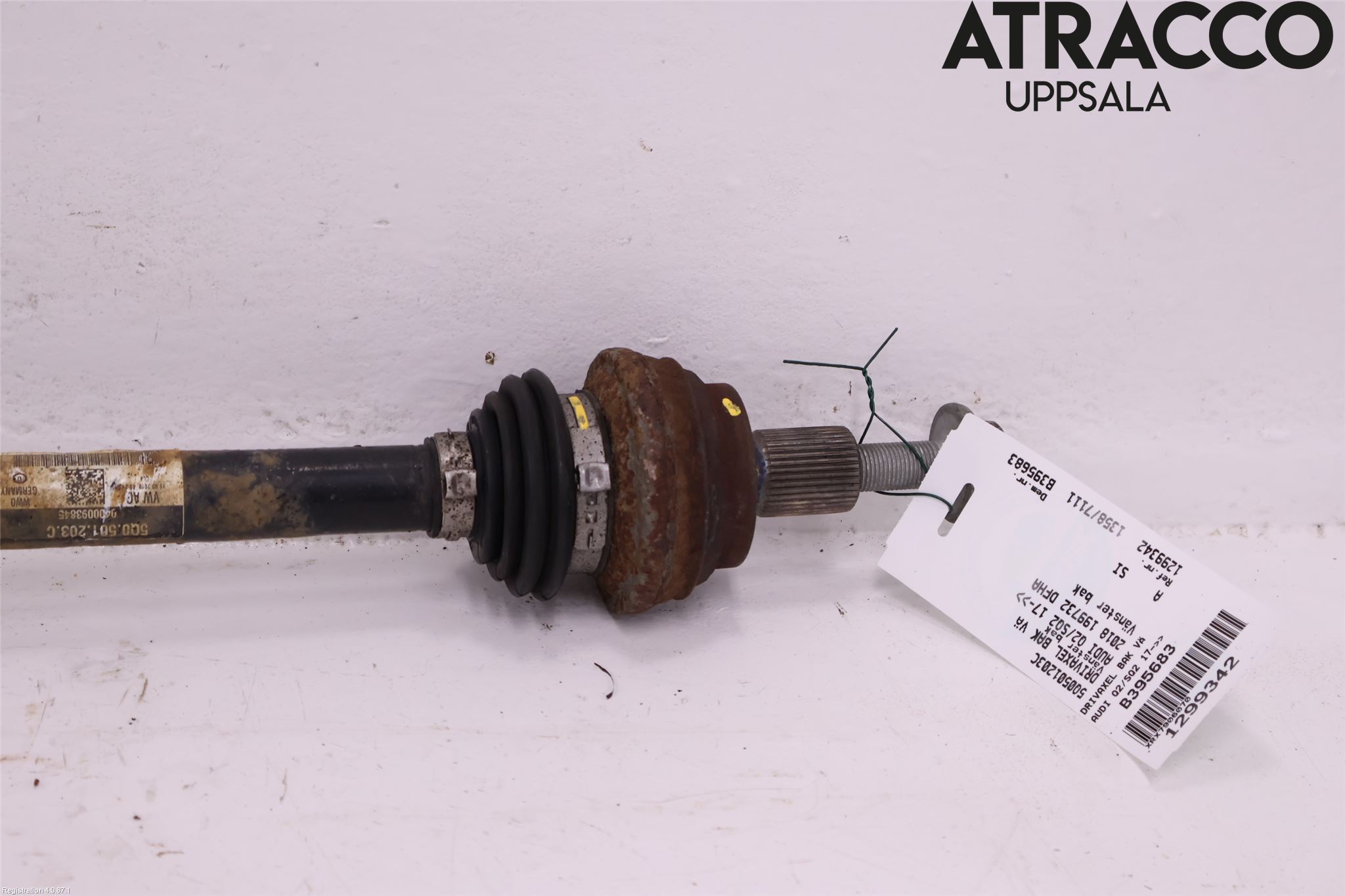 Audi Q2/SQ2 17- Drivaxel Bak Vänster