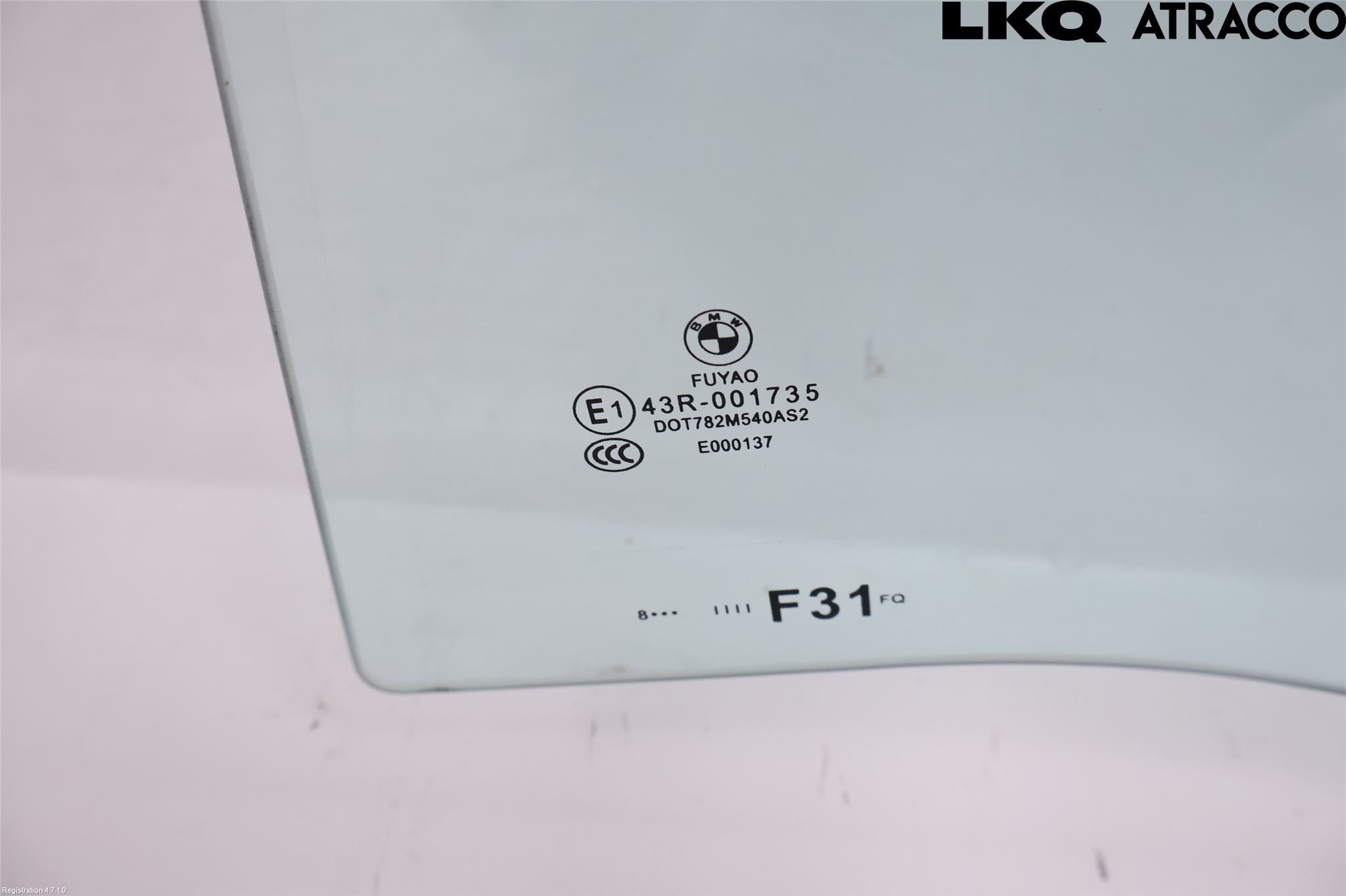 BMW 3 F30/F31/F80 12-19 Dörruta Bak Höger