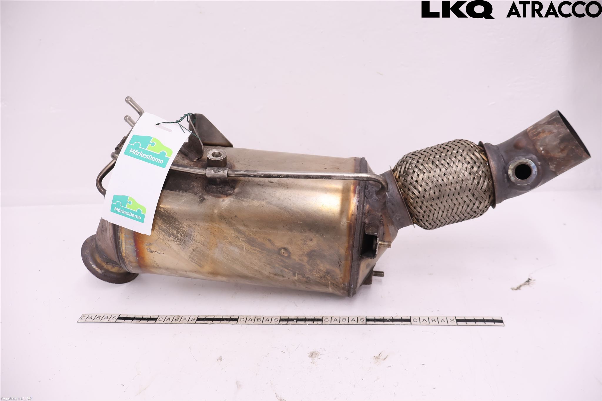 BMW 3 F30/F31/F80 12-19 Avgas Partikelfilter
