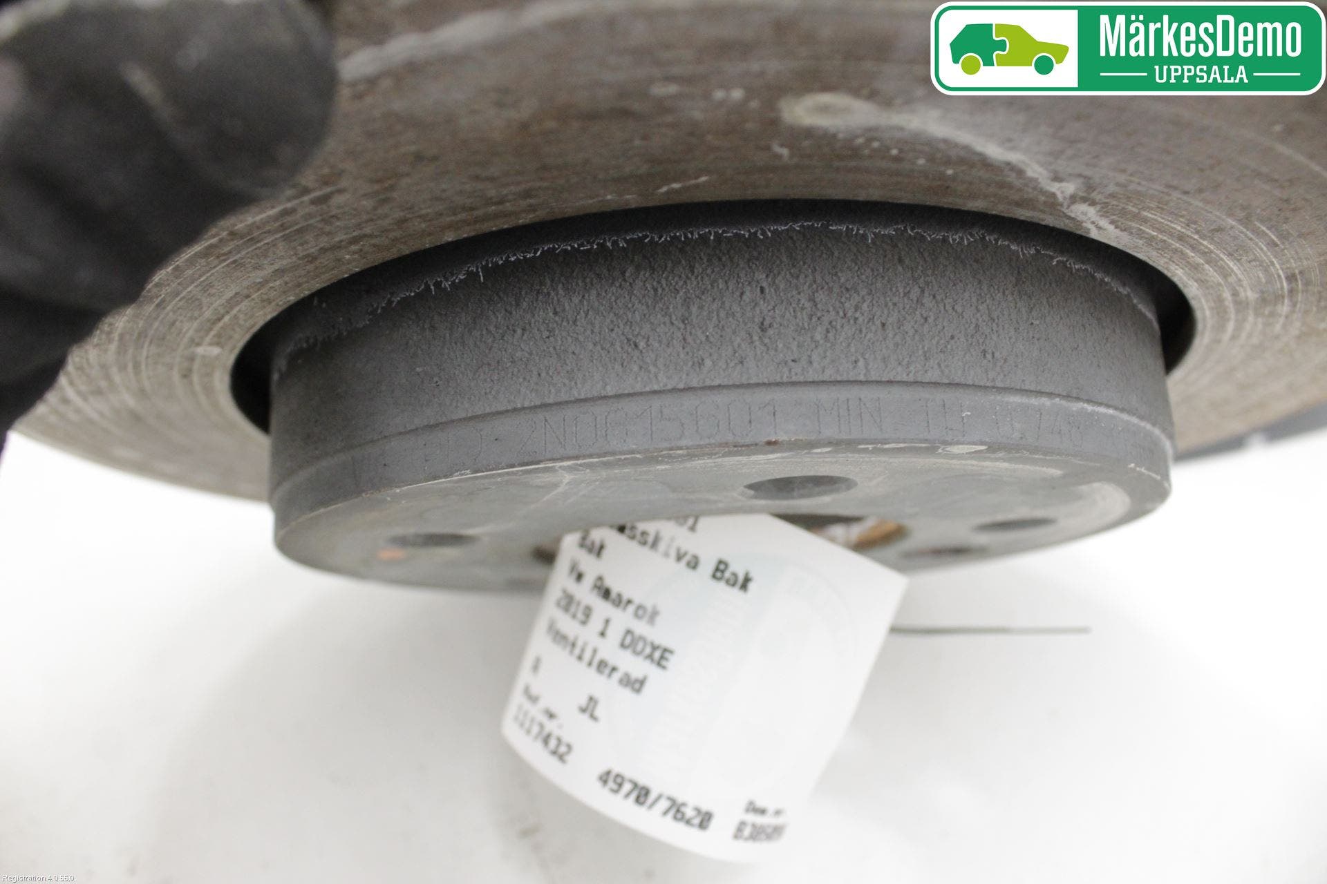 Volkswagen VW AMAROK 2H 10-22 Bromsskiva Bak