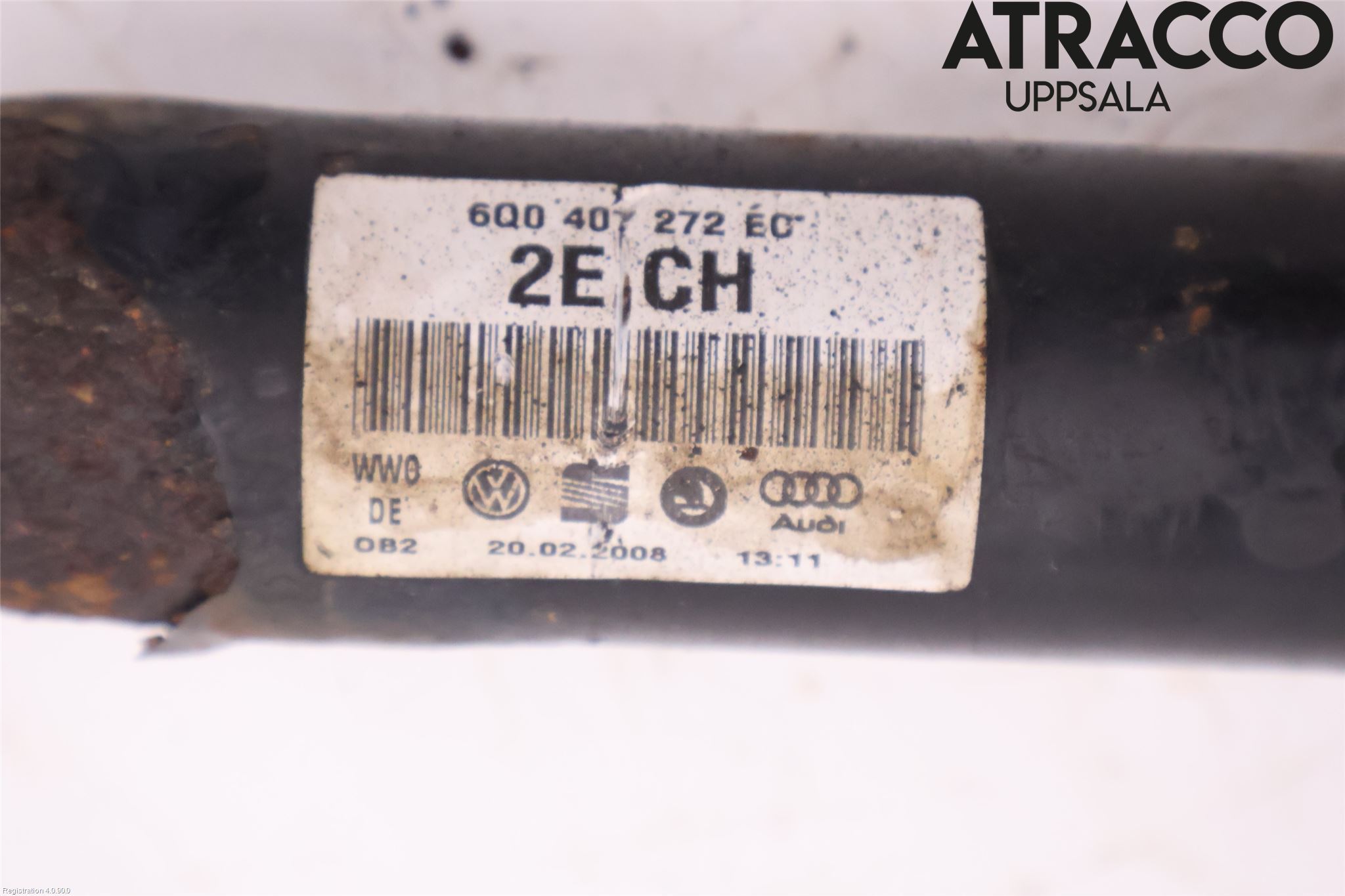 Skoda ROOMSTER Drivaxel Fram Höger