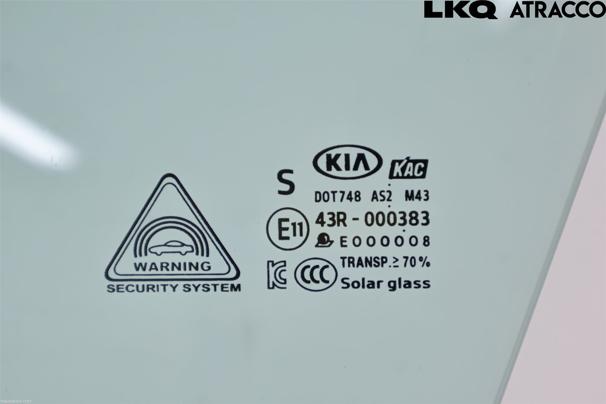 Kia OPTIMA 16-20 Dörruta Fram Vänster