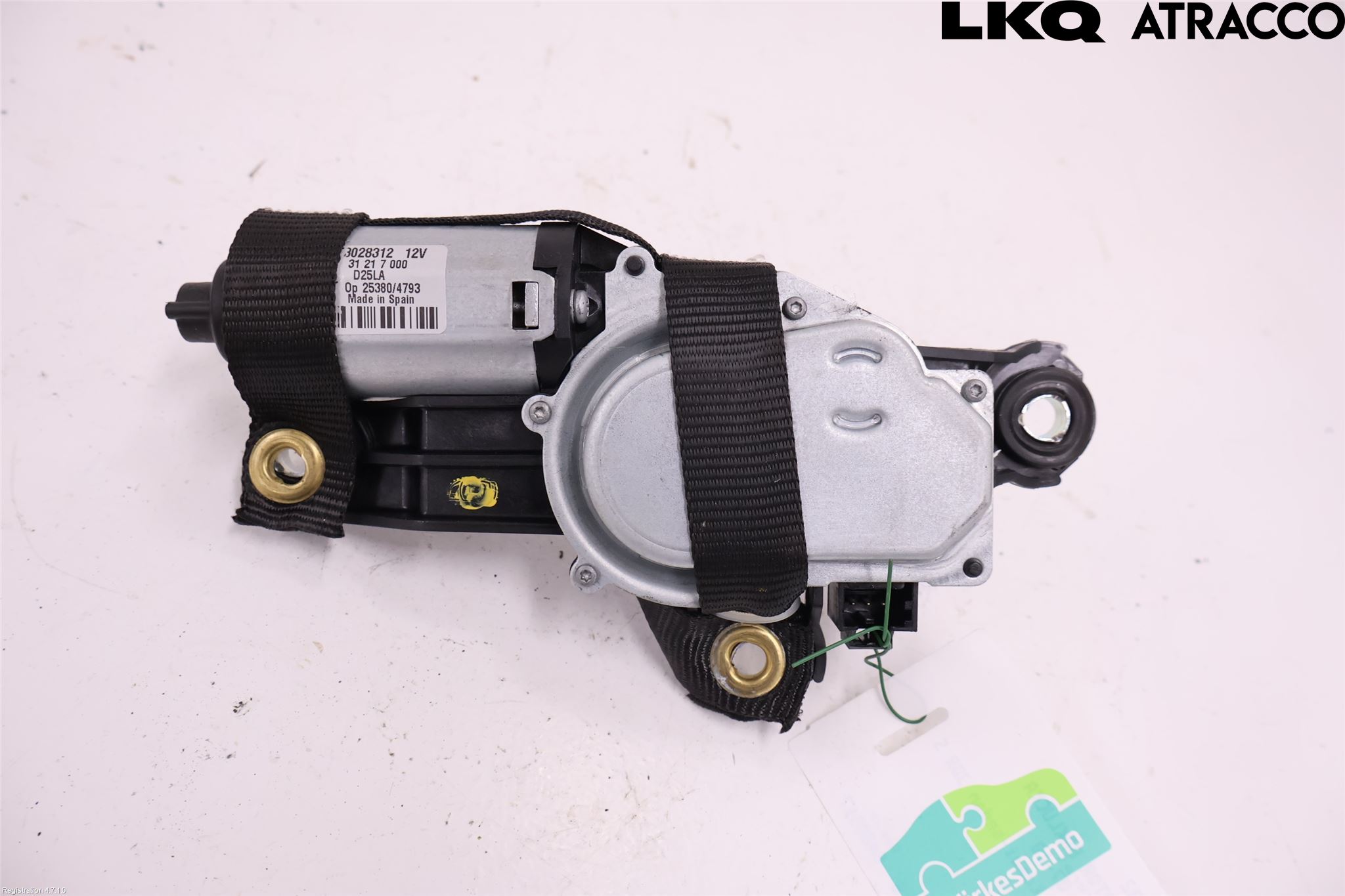 Volvo C30 07-10 Torkarmotor Baklucka
