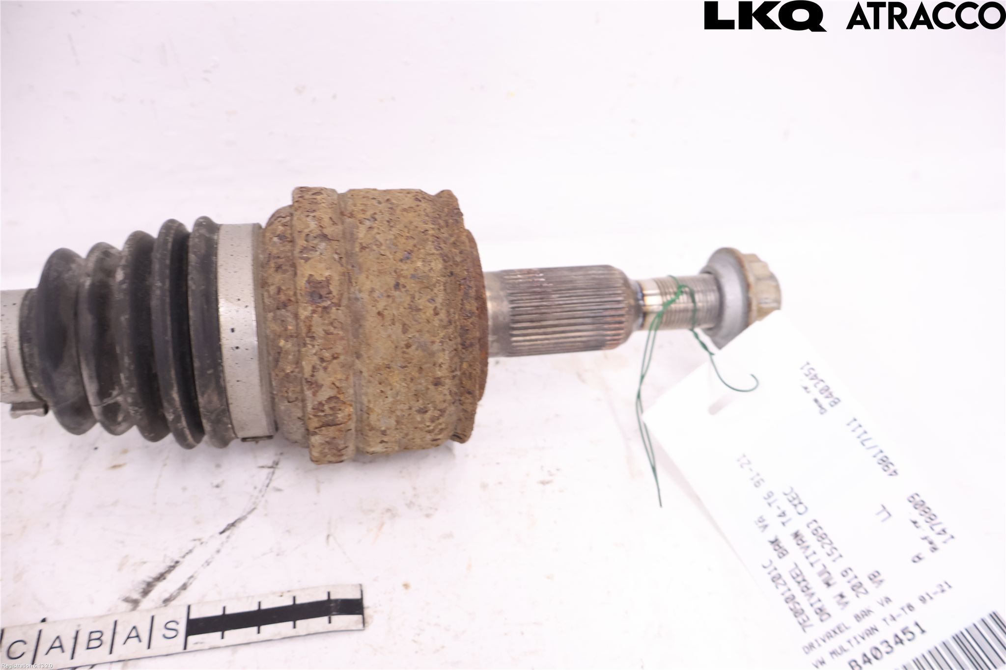 Volkswagen VW MULTIVAN T4-T6 91-21 Drivaxel Bak Vänster
