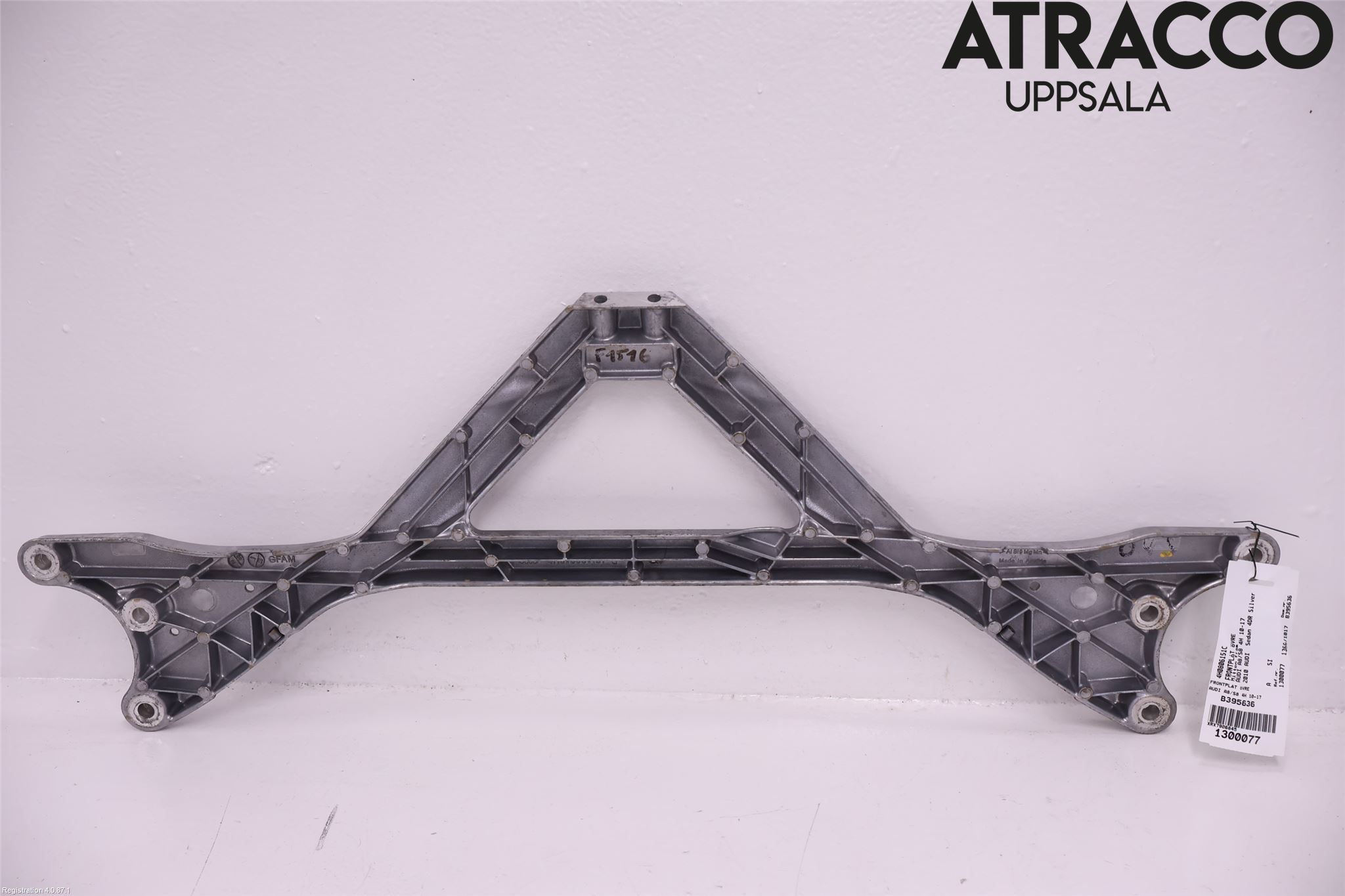 Audi A8/S8 4H 10-17 Frontplåt Övre