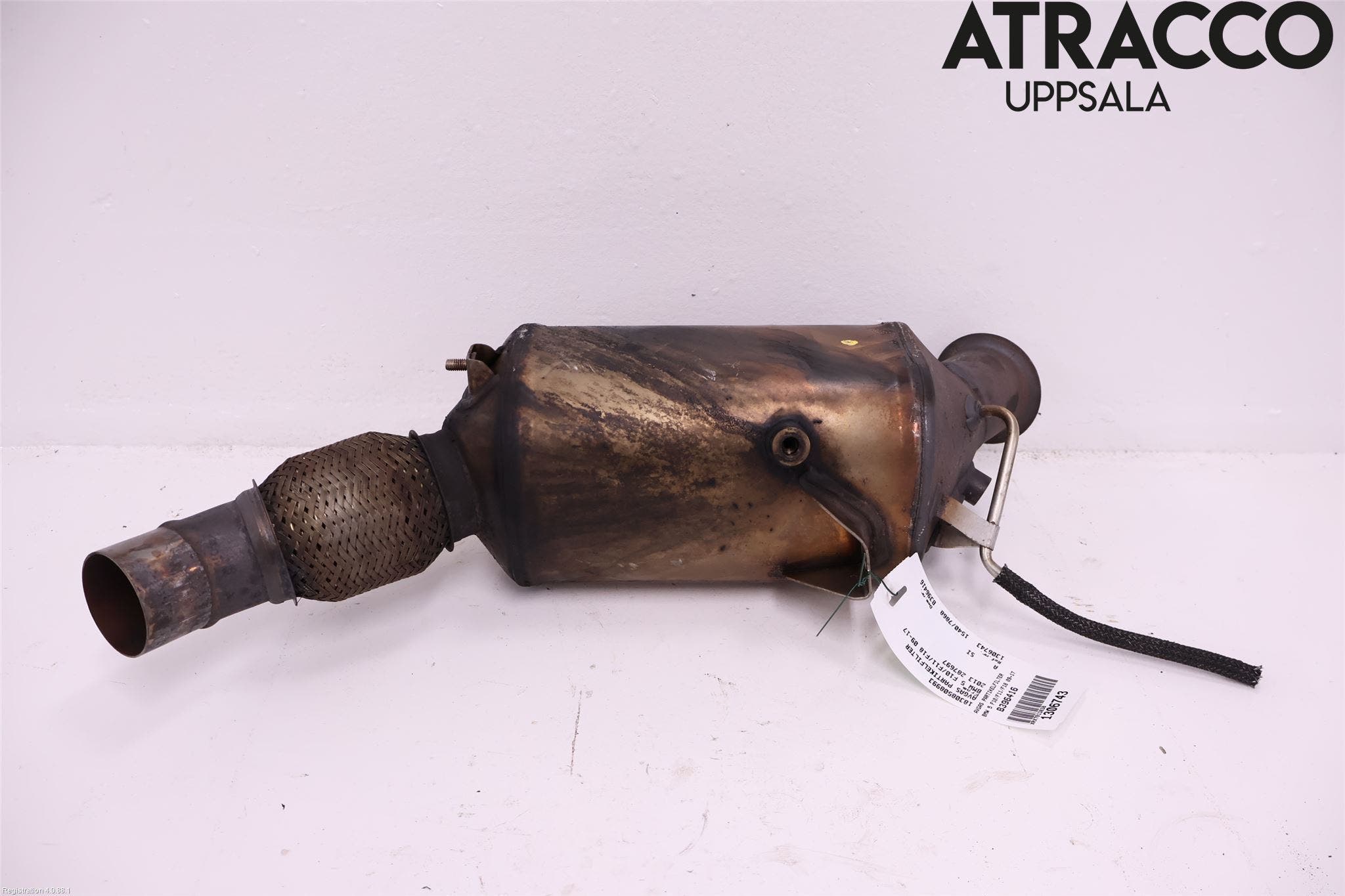 BMW 5 F10/F11/F18 09-17 Avgas Partikelfilter