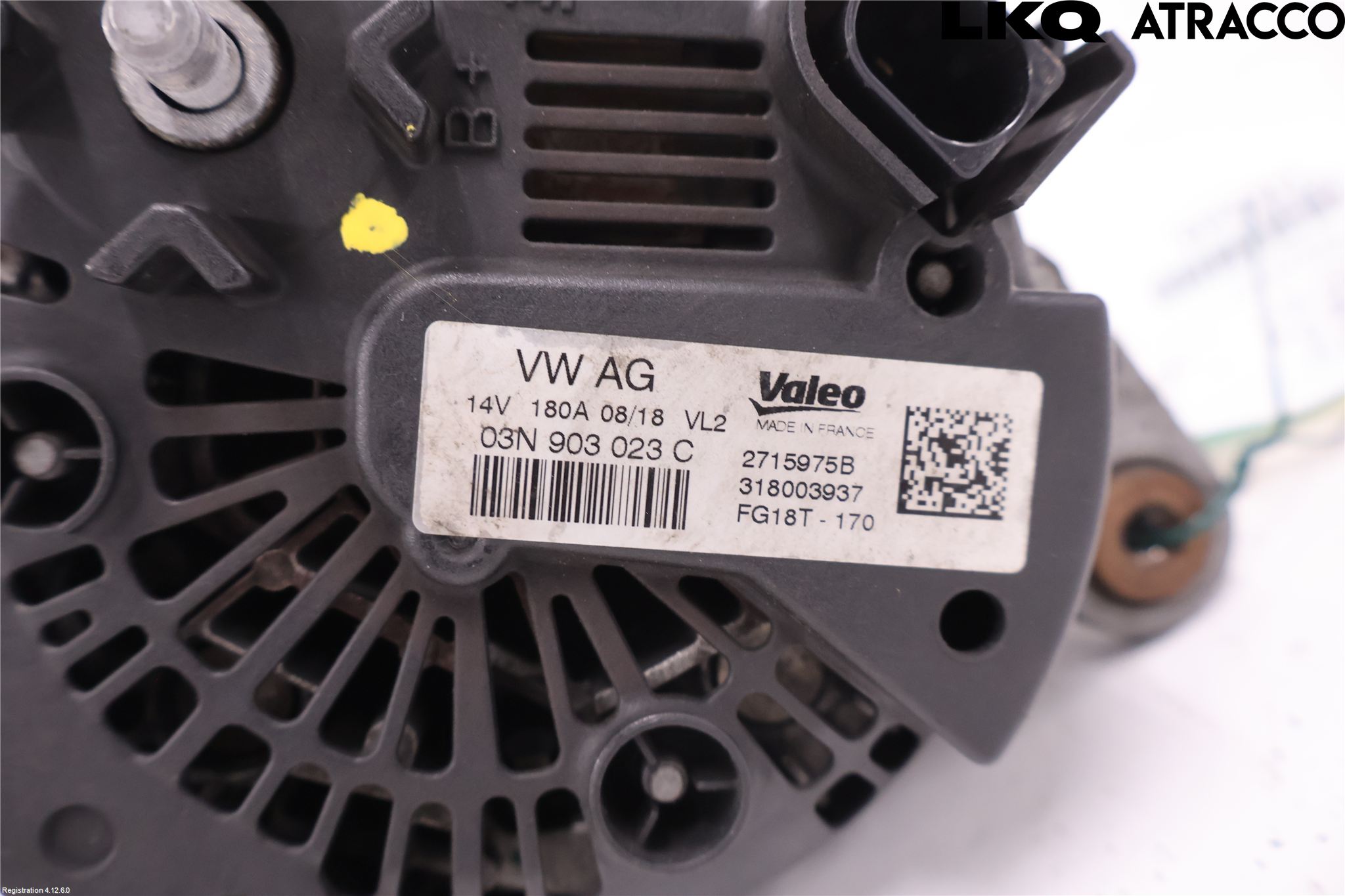 Volkswagen VW TRANSP/CARAVELLE (T6) 16-22 Generator