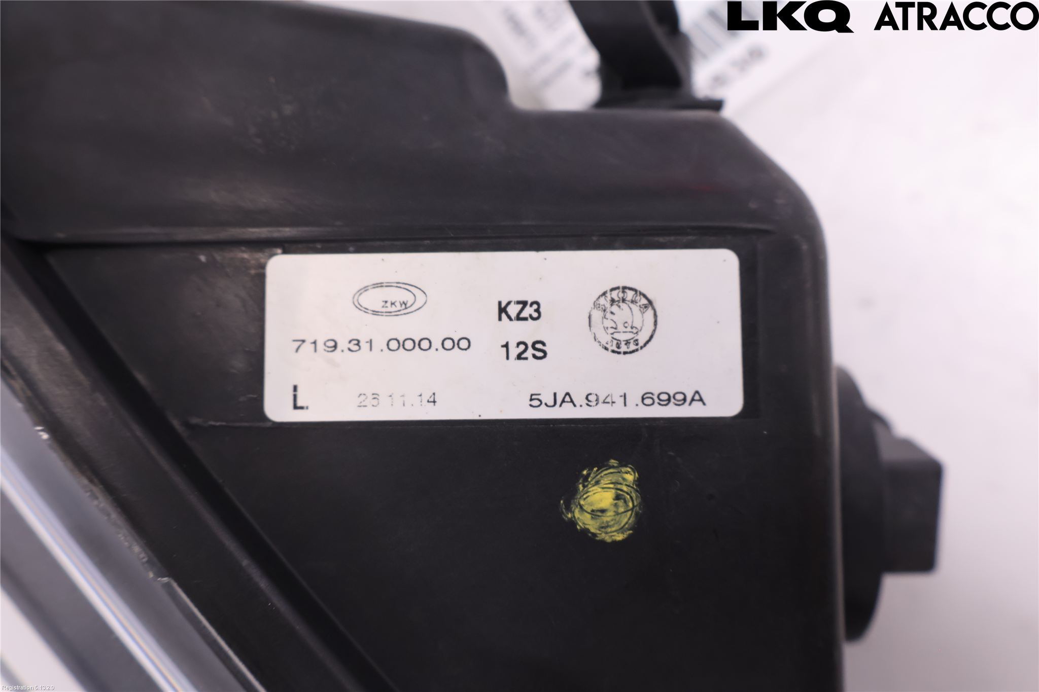 Skoda RAPID Dimljus-Varselljus Fram