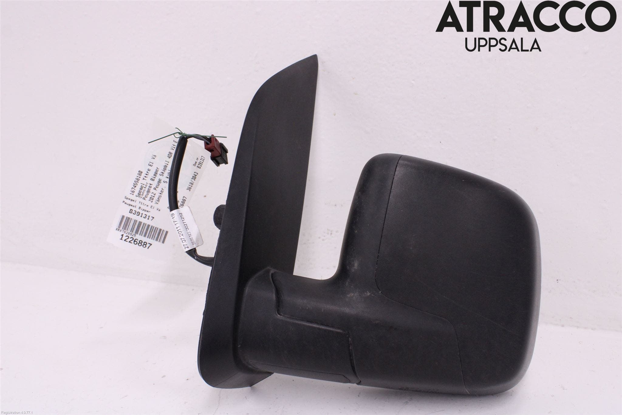 Peugeot BIPPER Spegel Yttre El Vä