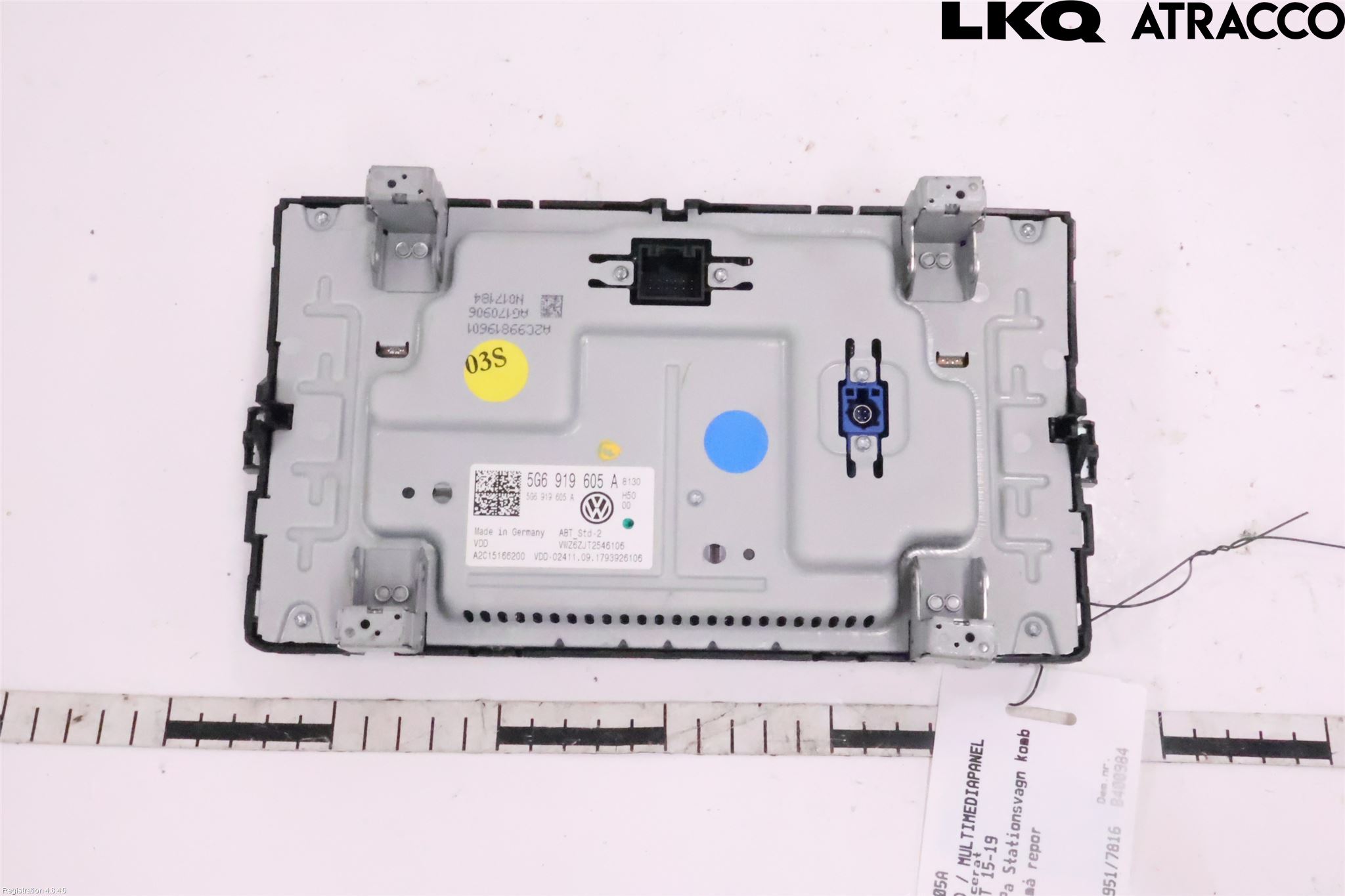 Volkswagen VW PASSAT 15-19 Cd Radio - Multimediapanel