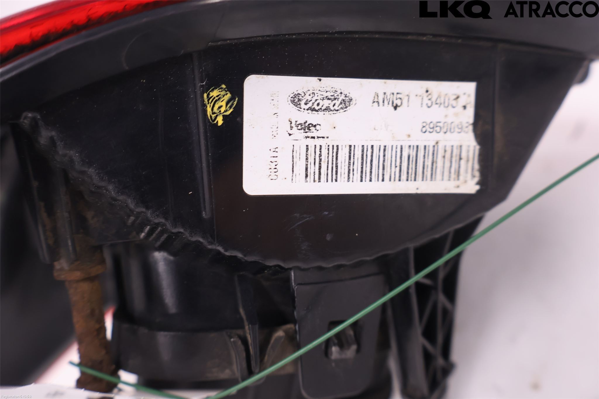 Ford GRAND C-MAX  11-14 Bakljus Höger