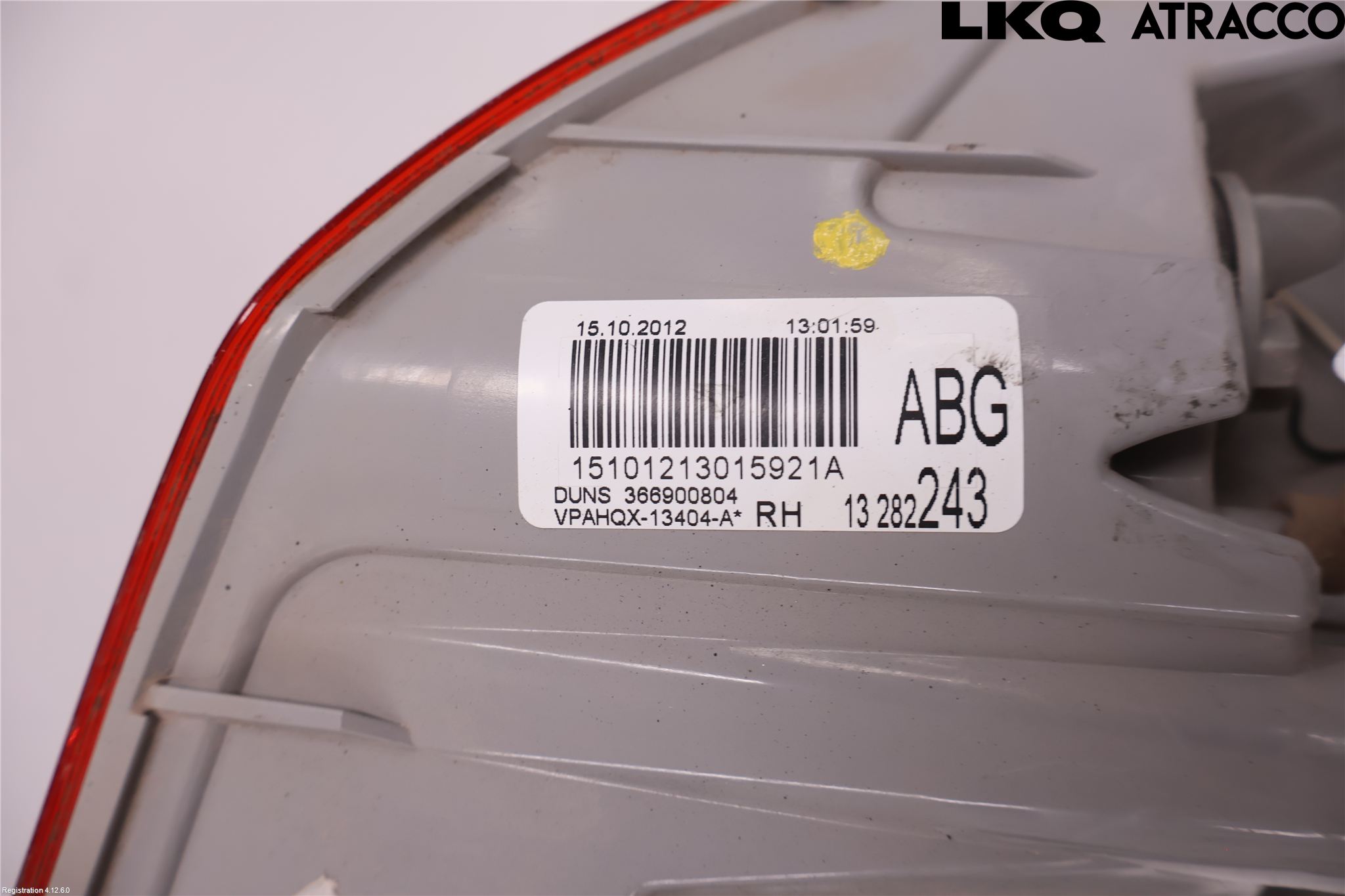 Opel ASTRA J 10-15 Bakljus Höger