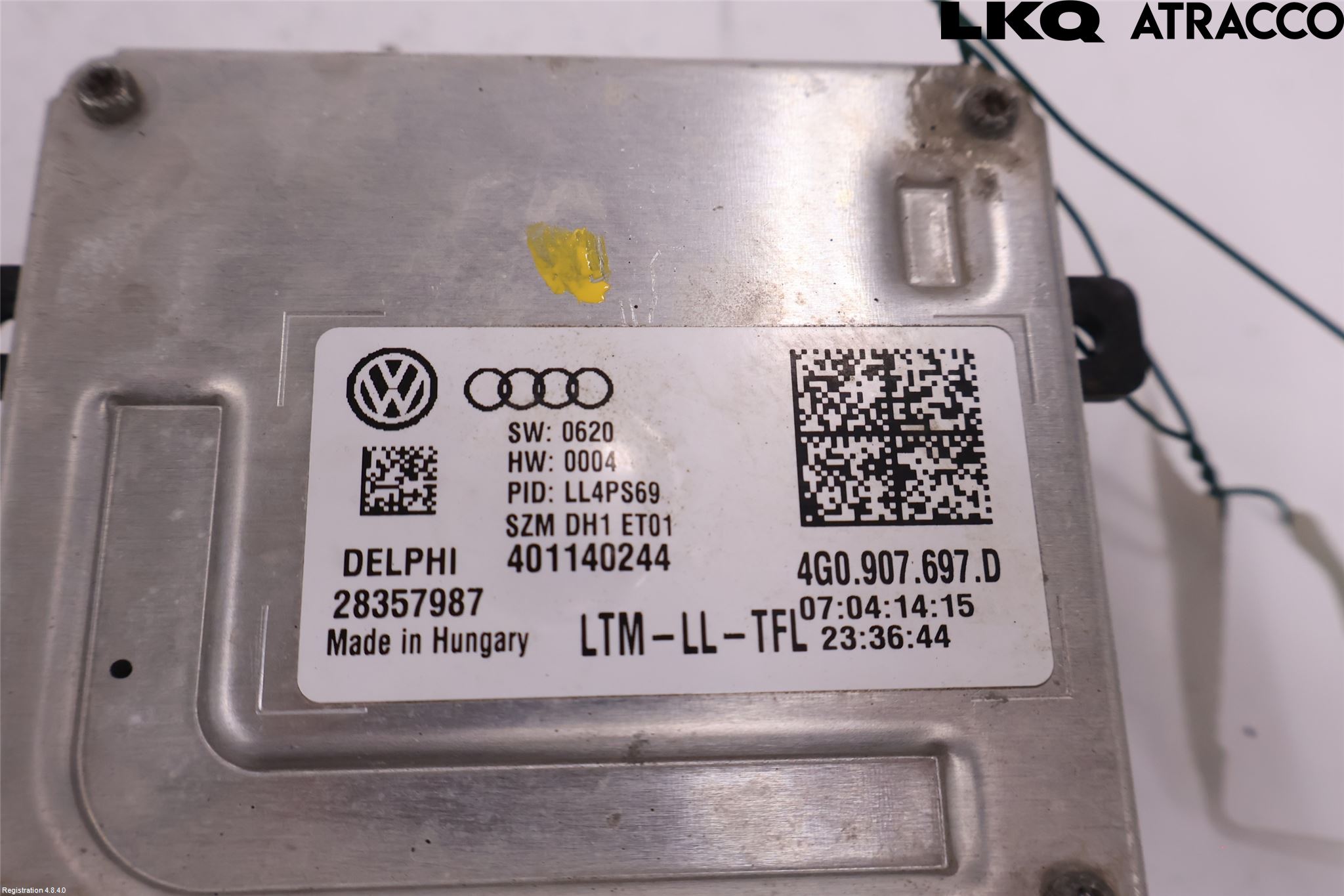 Audi A4 12-15 Styrenhet Strålkastare