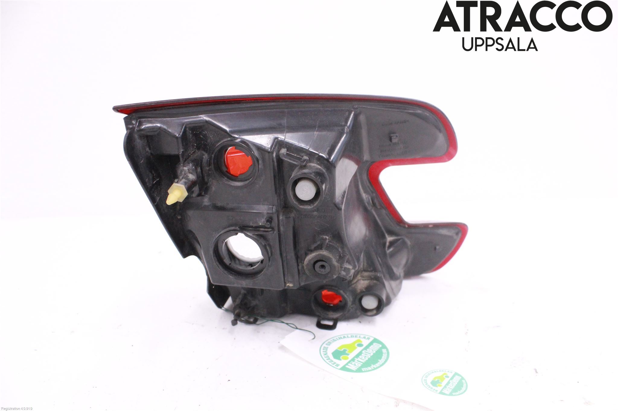 Renault MEGANE III 09-15 Bakljus Lucka Hö