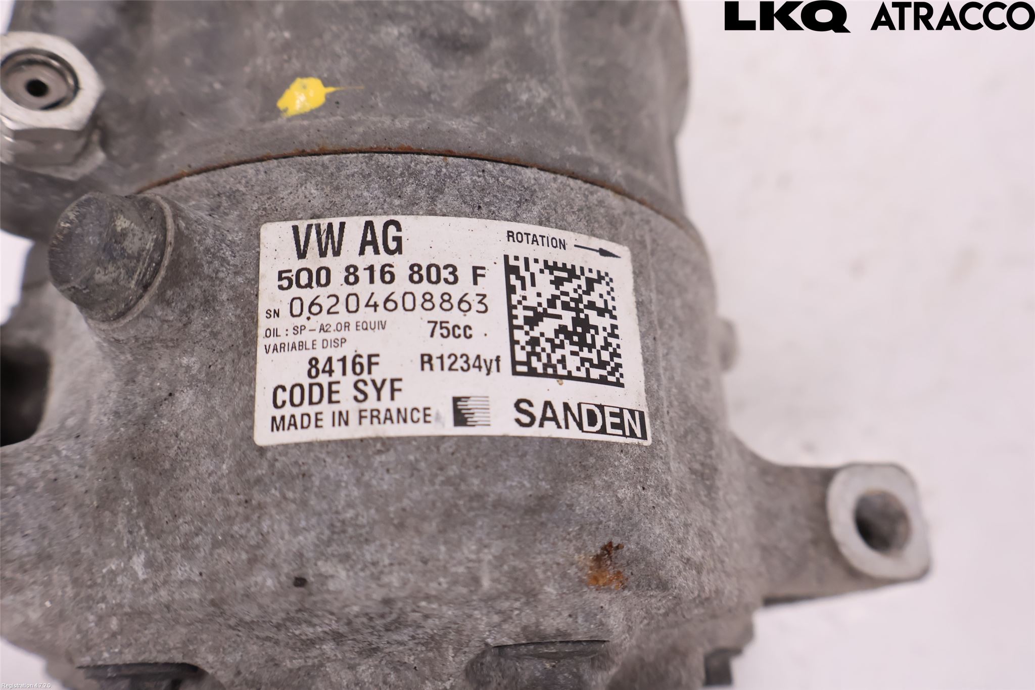 Volkswagen VW PASSAT 15-19 Ac Kompressor