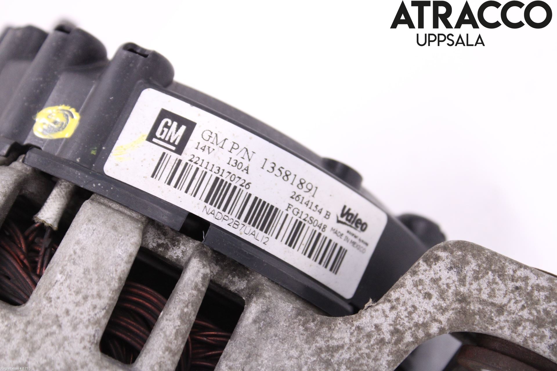 Opel ASTRA J 10-15 Generator