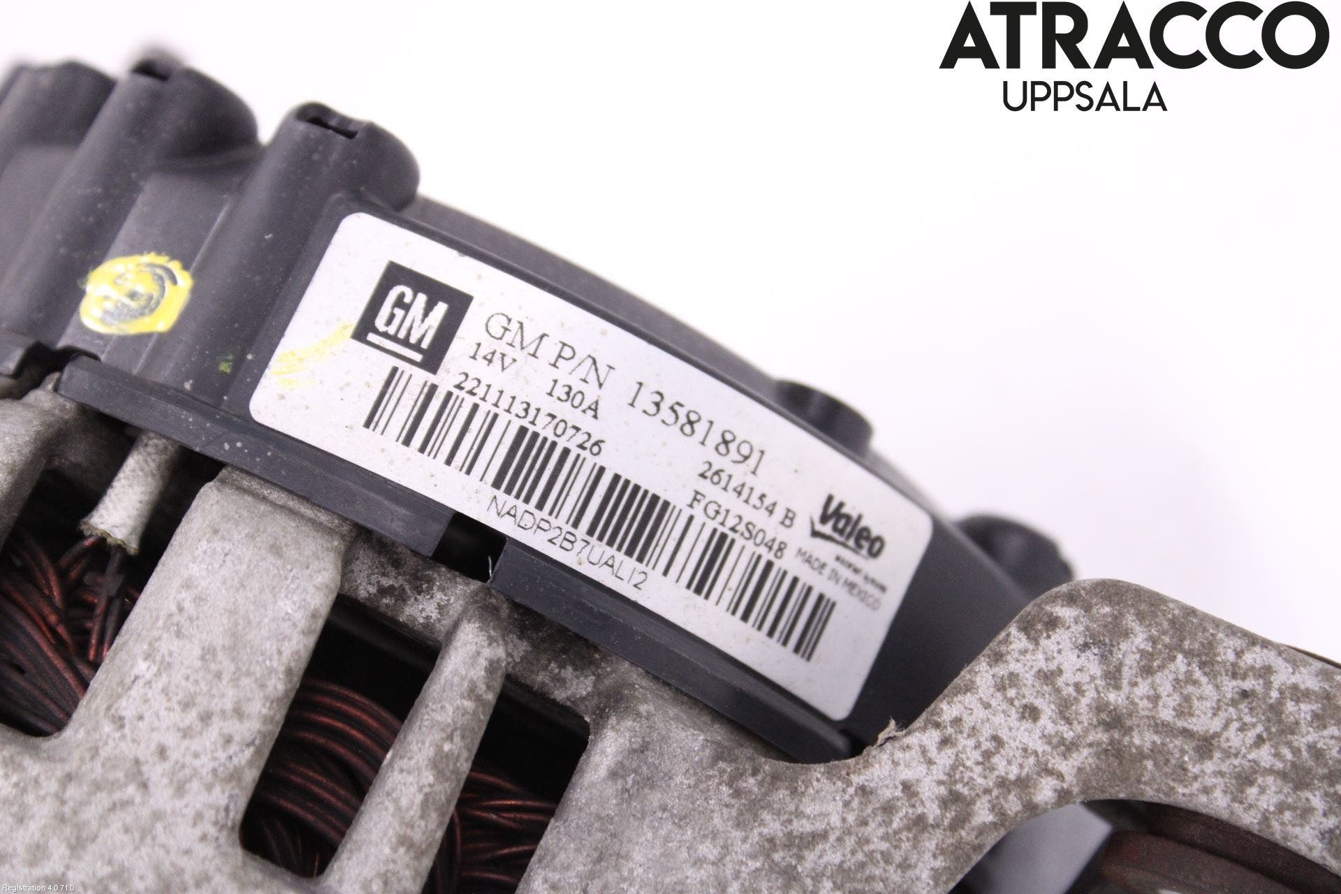 Opel ASTRA J 10-15 Generator