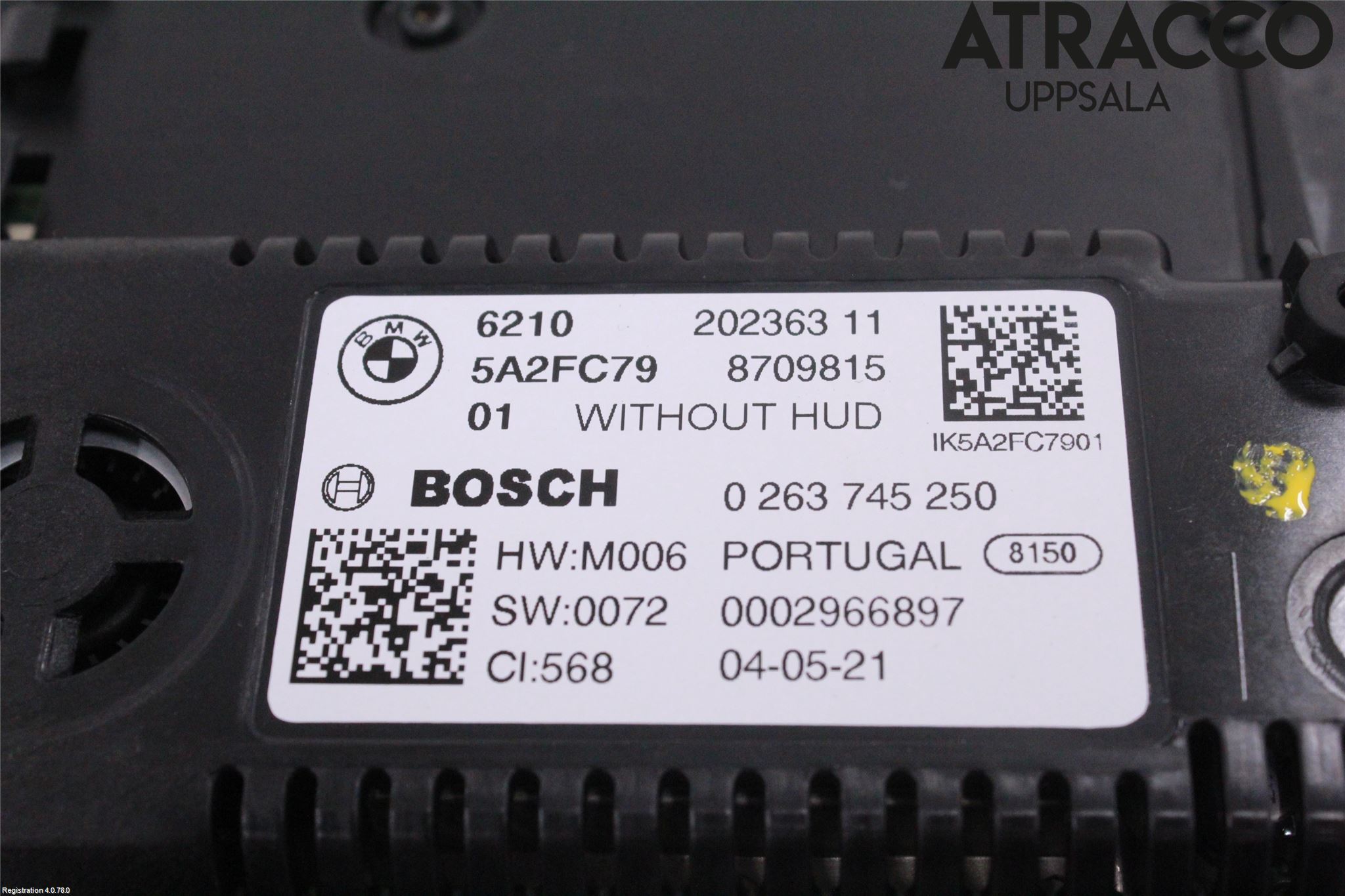 BMW 3 G20/G21/G80/G81 19- Instrument Komb