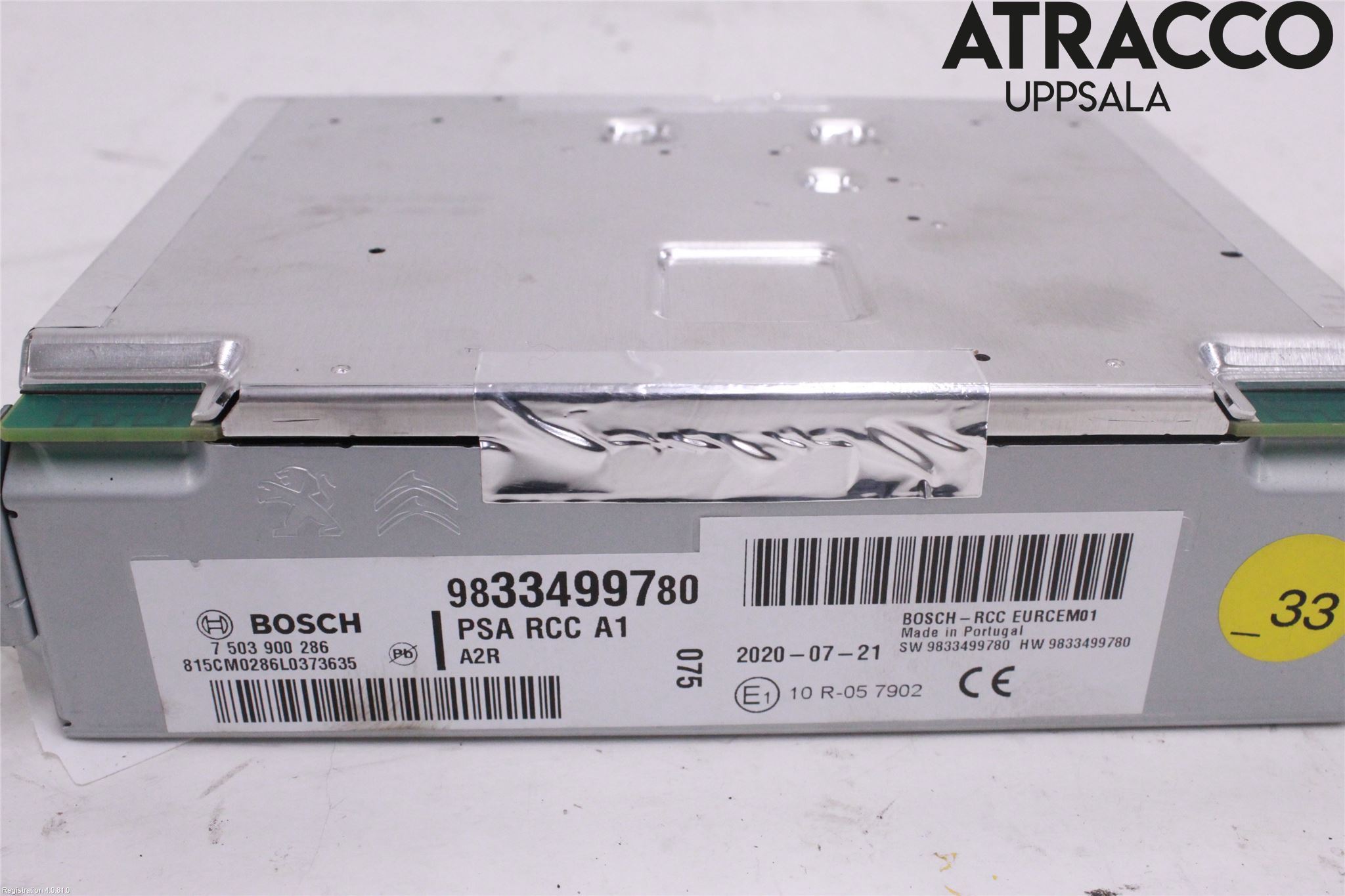 Peugeot 208/E-208 20- Cd Radio - Multimediapanel