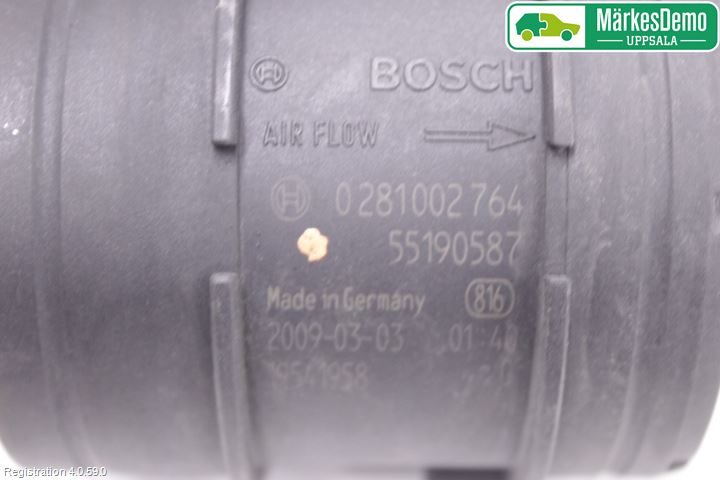 Saab 9-3 VER2/VER3 08-15 Injluftmassamätare