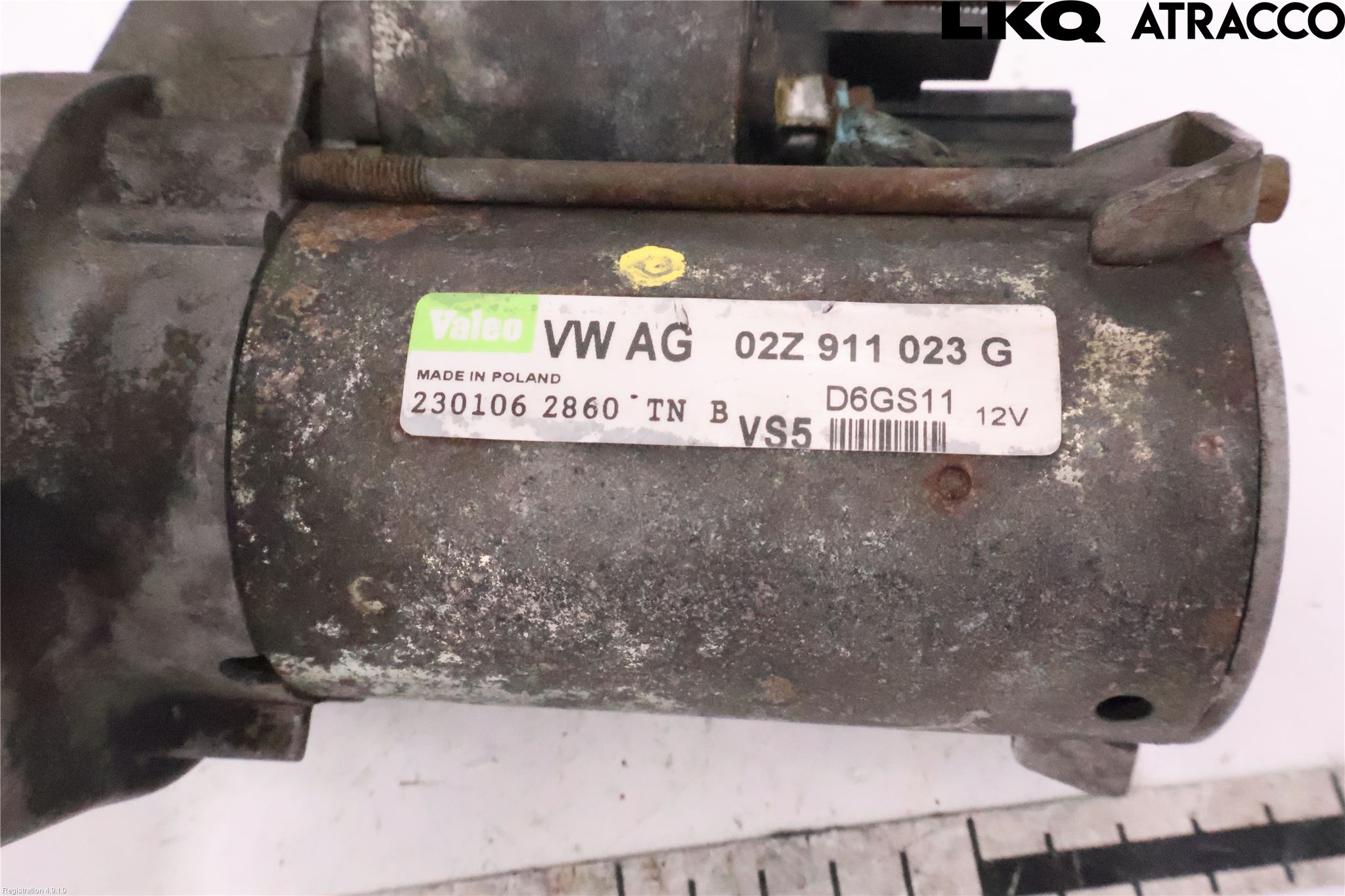 Volkswagen VW TOURAN 03-10 Startmotor