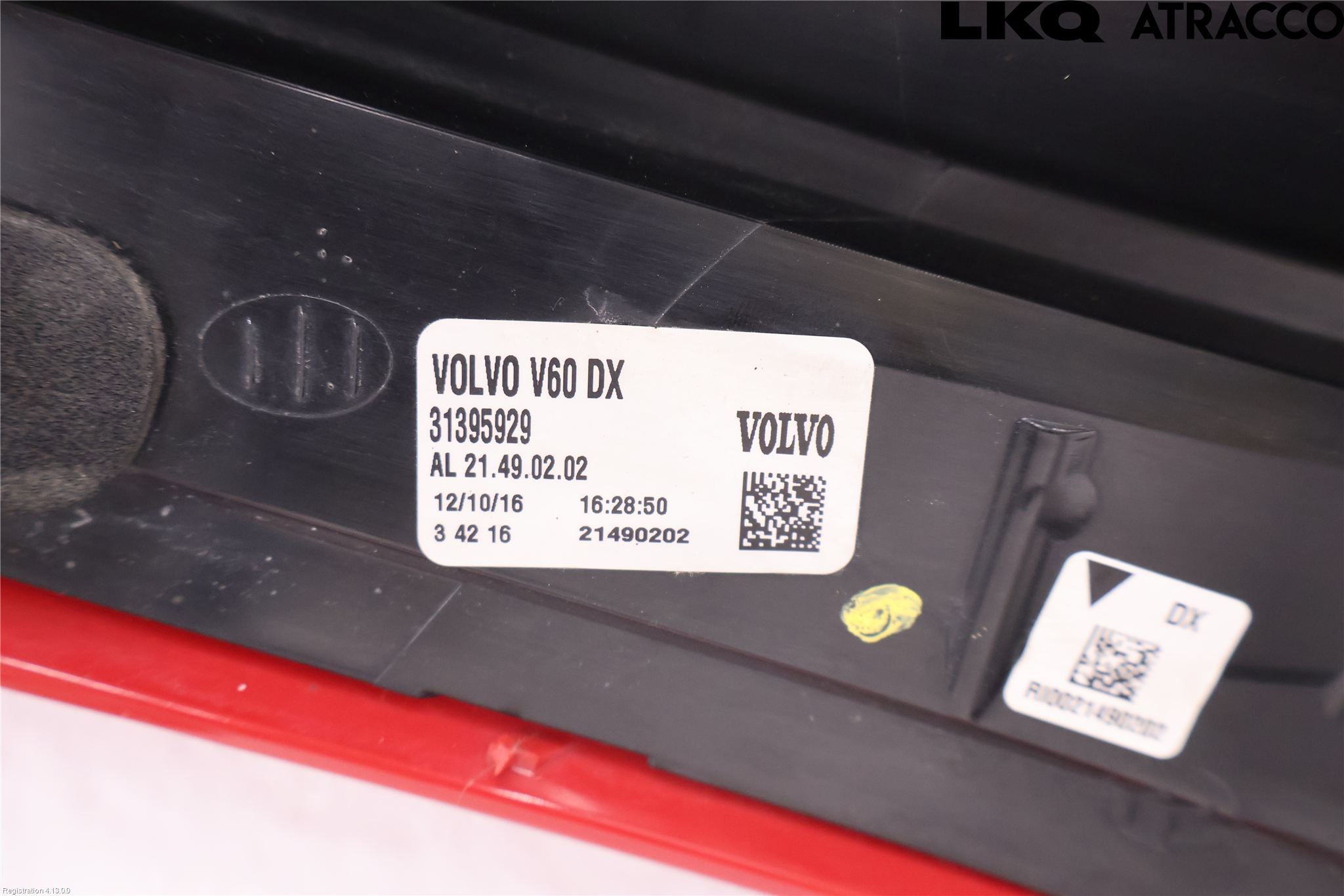 Volvo V60 14-18 Bakljus Höger