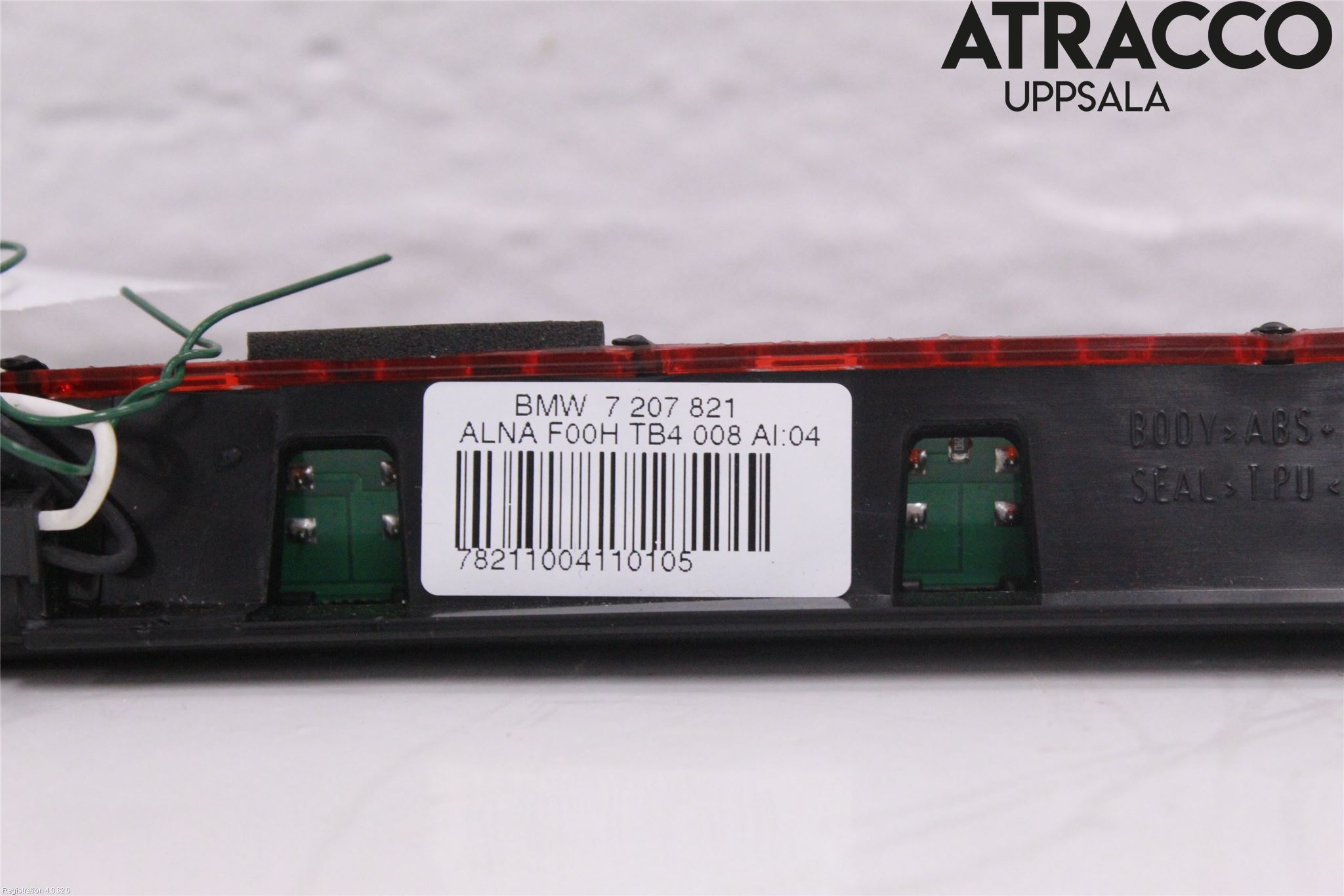 BMW X6 E71/E72   08-14 Bromsljus Bakruta