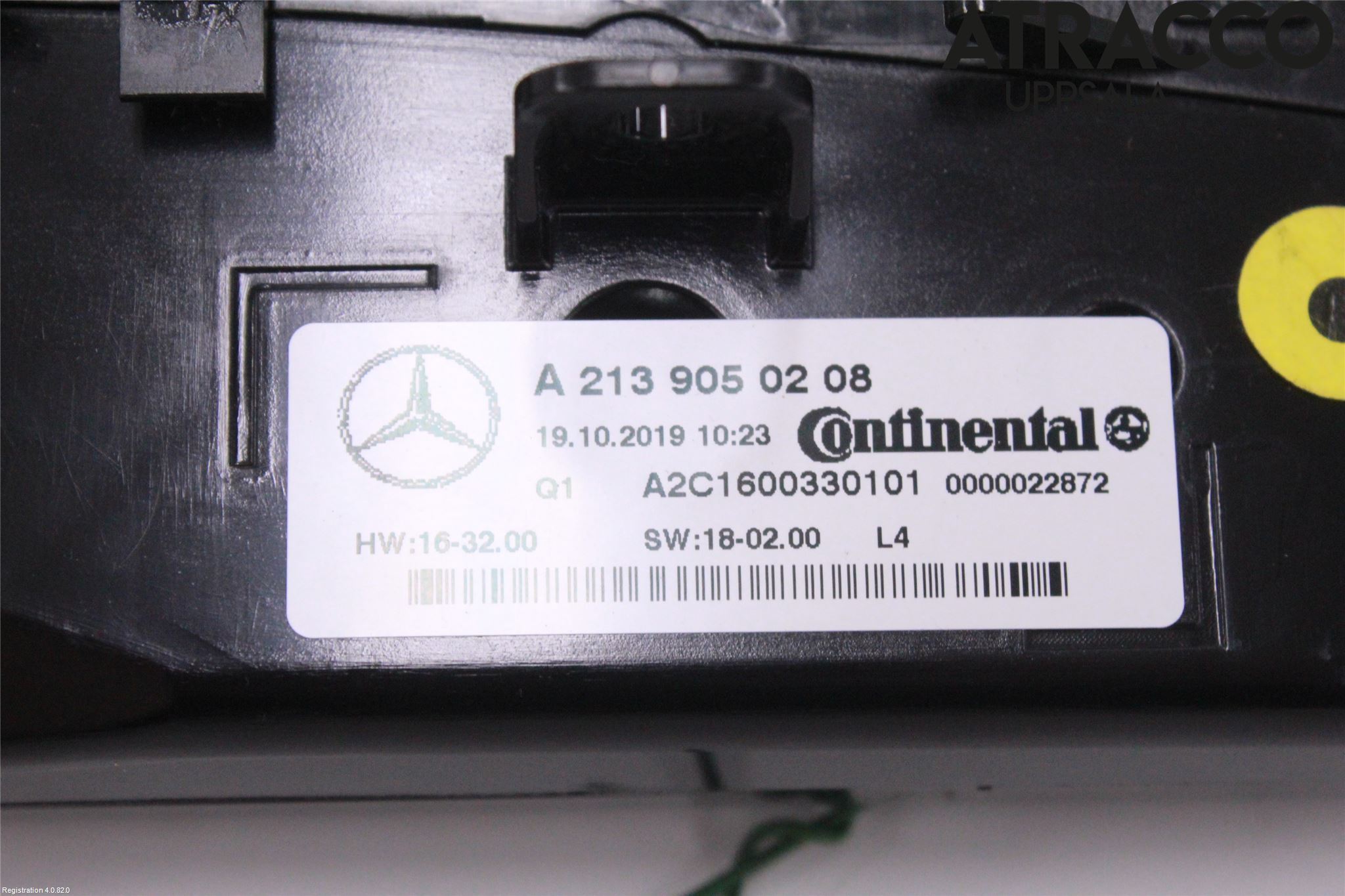 Mercedes-Benz MB E-KLASS (W213) 16-23 Ac Styrenhet Ac Manöveren