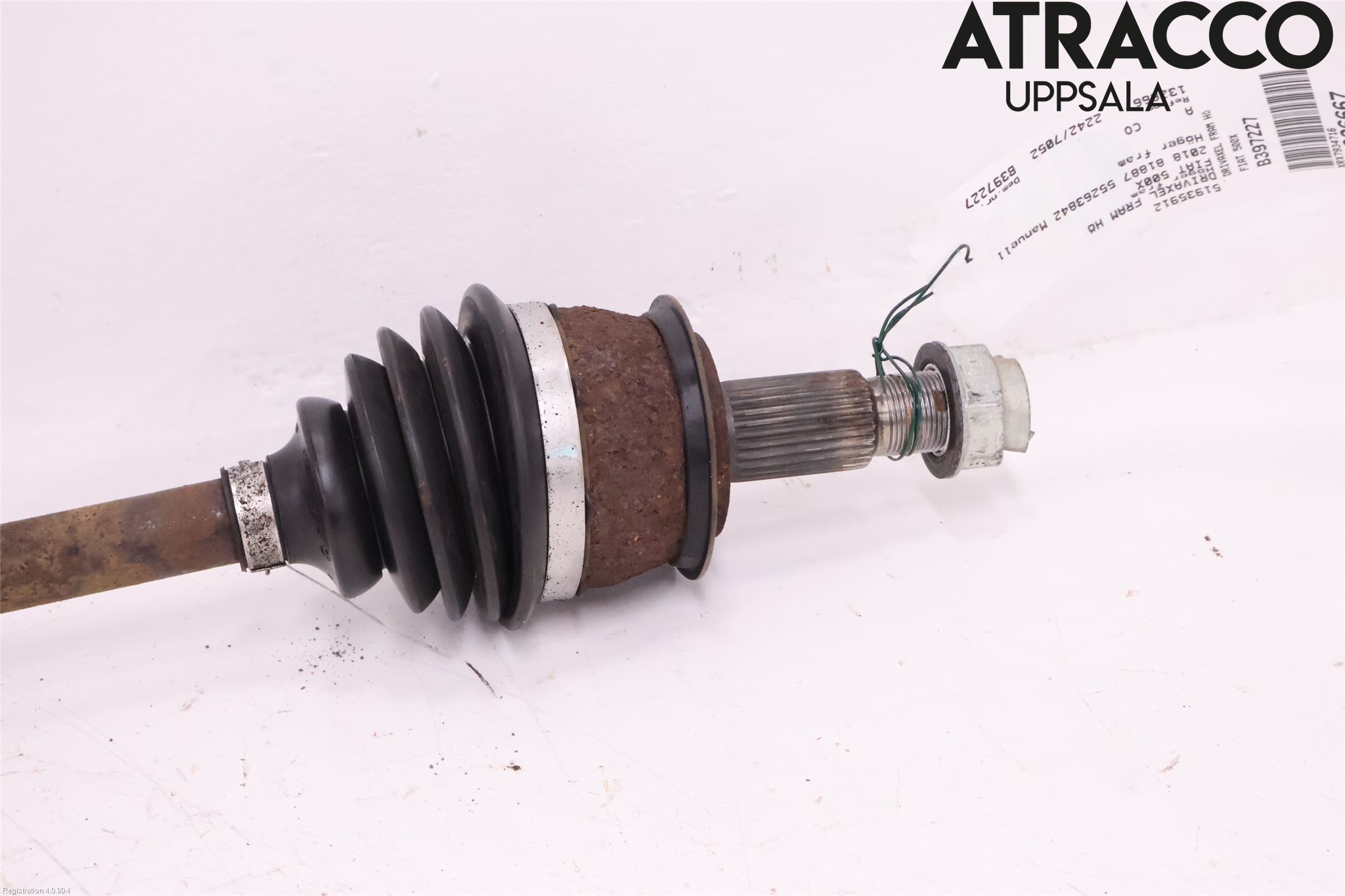 Fiat 500X 15- Drivaxel Fram Höger