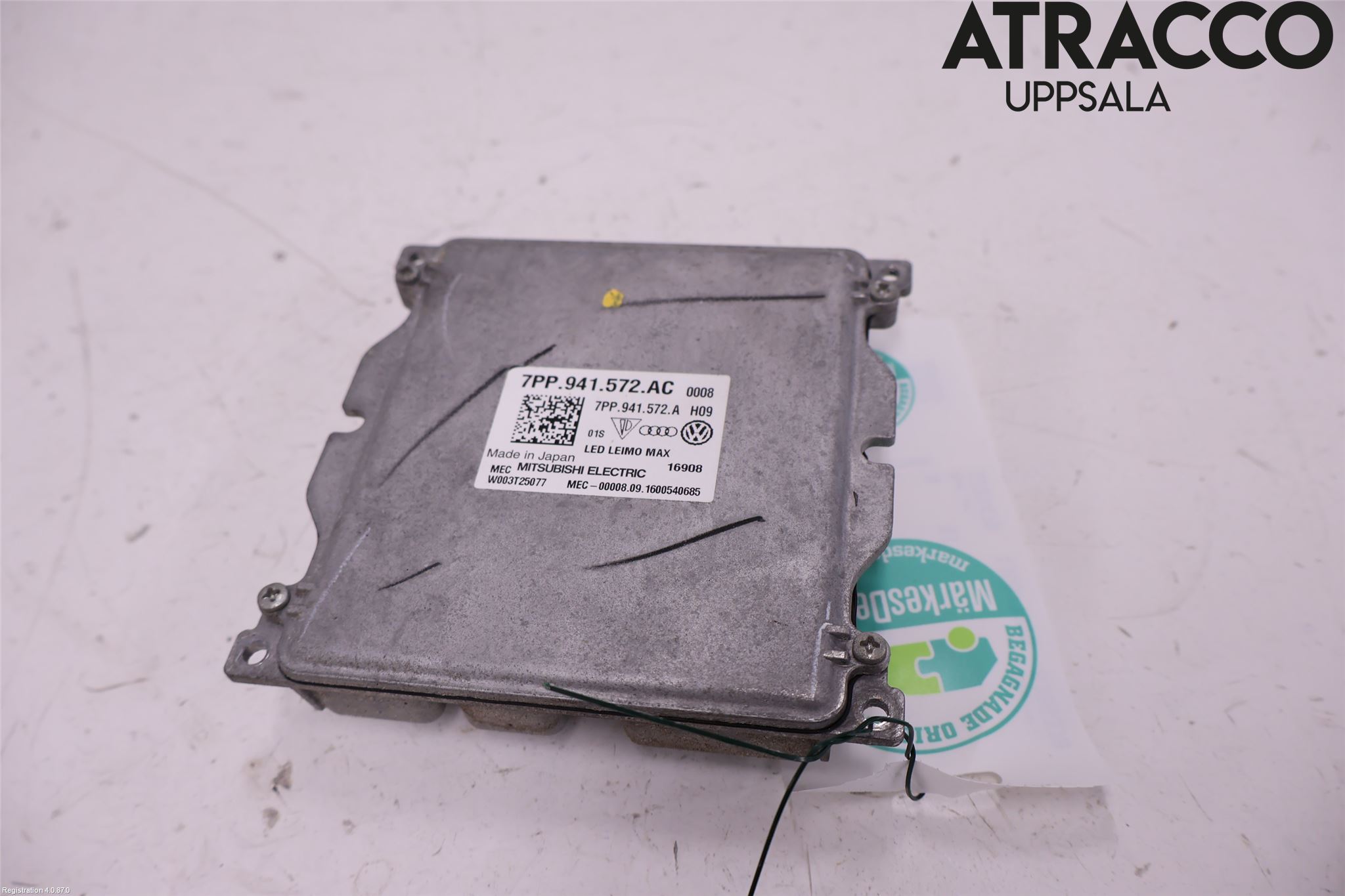 Audi Q5/SQ5 17- Styrenhet Strålkastare