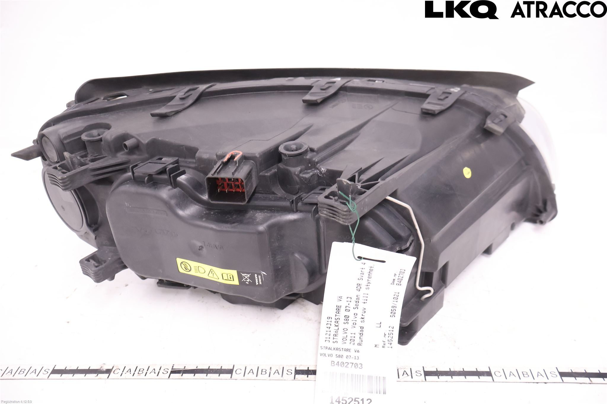 Volvo S80 07-13 Strålkastare Vänster