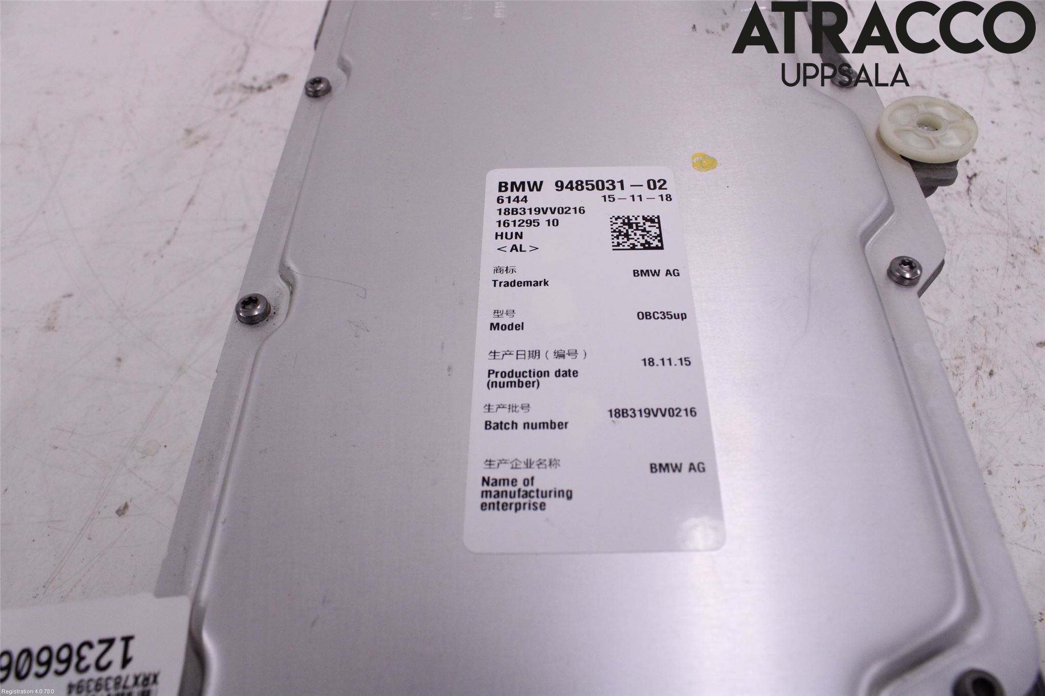 BMW 5 G30/G31/F90 17-23 Batteriladdare Högspänning