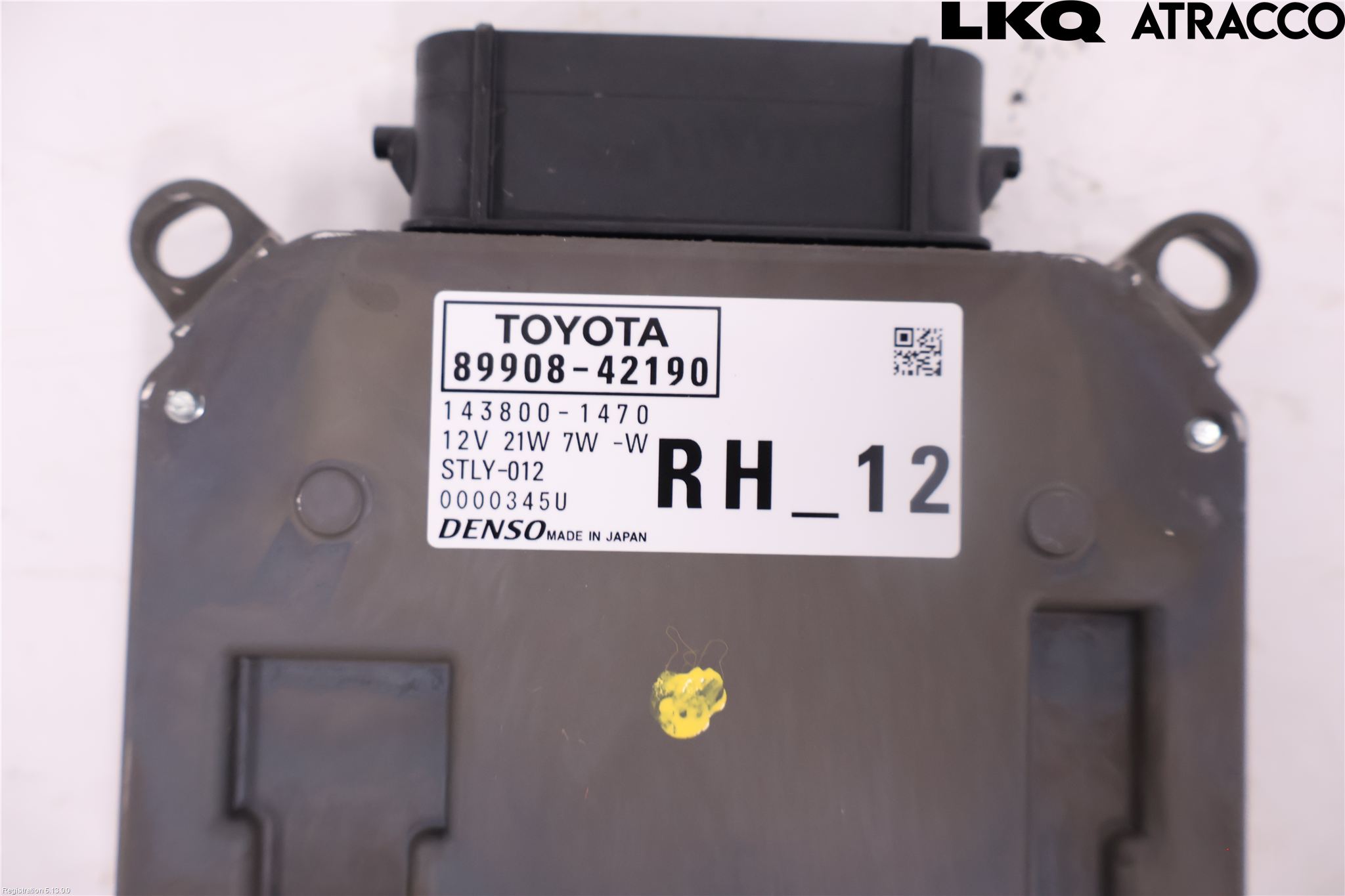 Toyota RAV4 19- Styrenhet Strålkastare