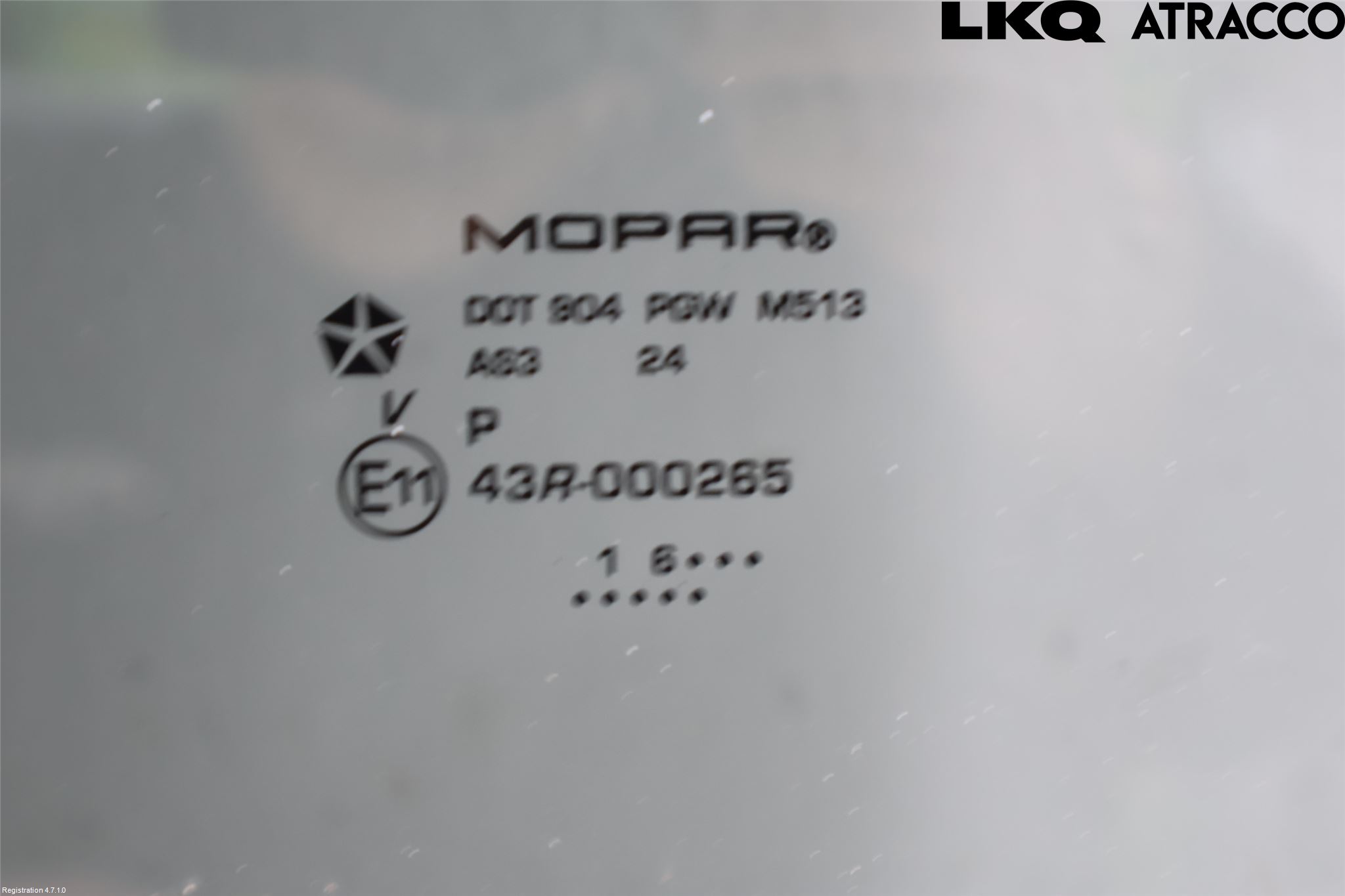 Dodge PICK UP RAM 81- Dörruta Bak Höger