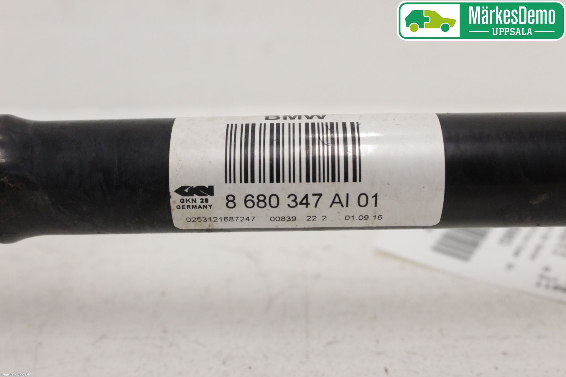 BMW 4 F36 Gran Coupé 14-20 Drivaxel Bak Vänster