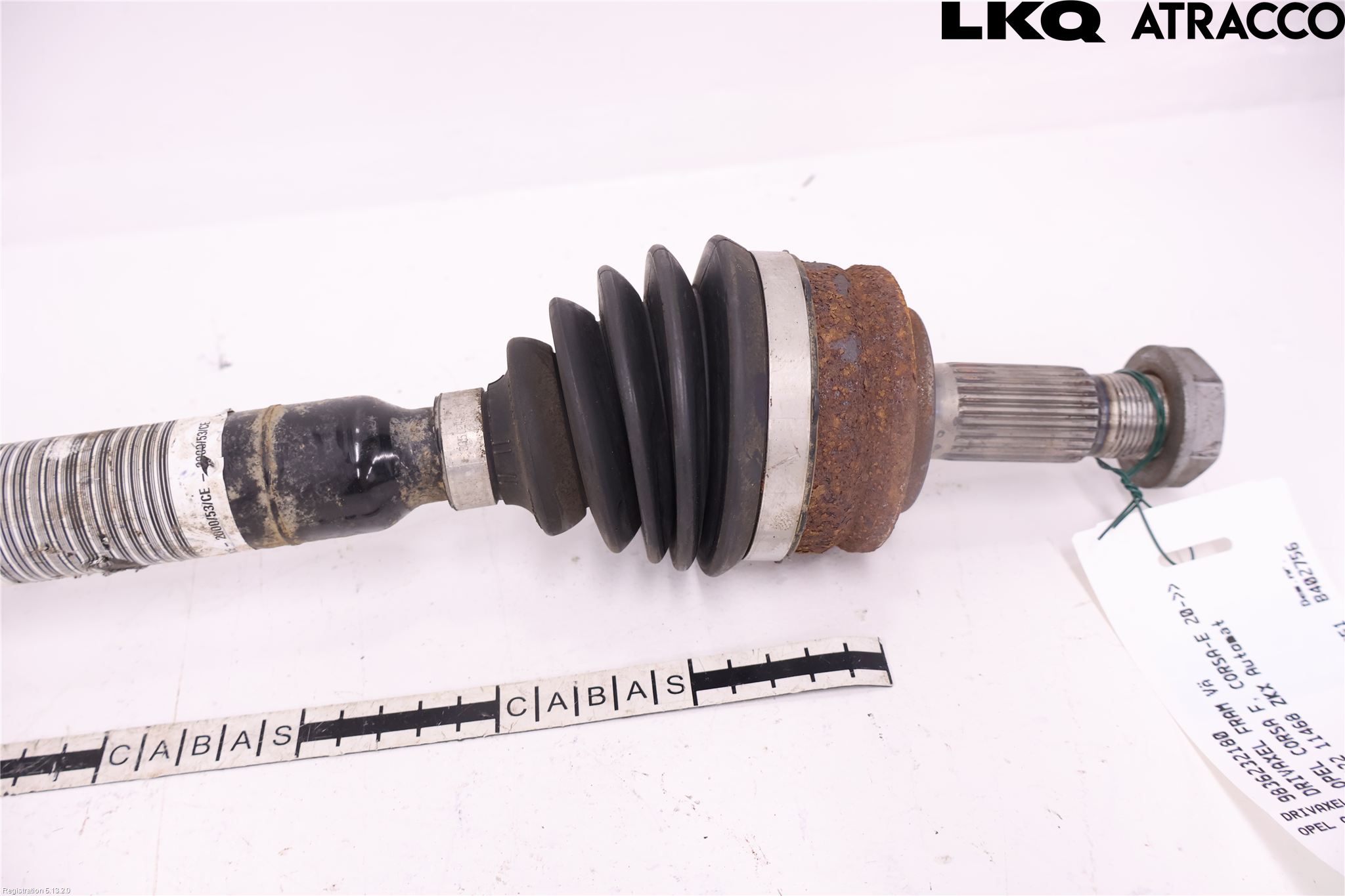 Opel CORSA F, CORSA-E 20- Drivaxel Fram Vänster