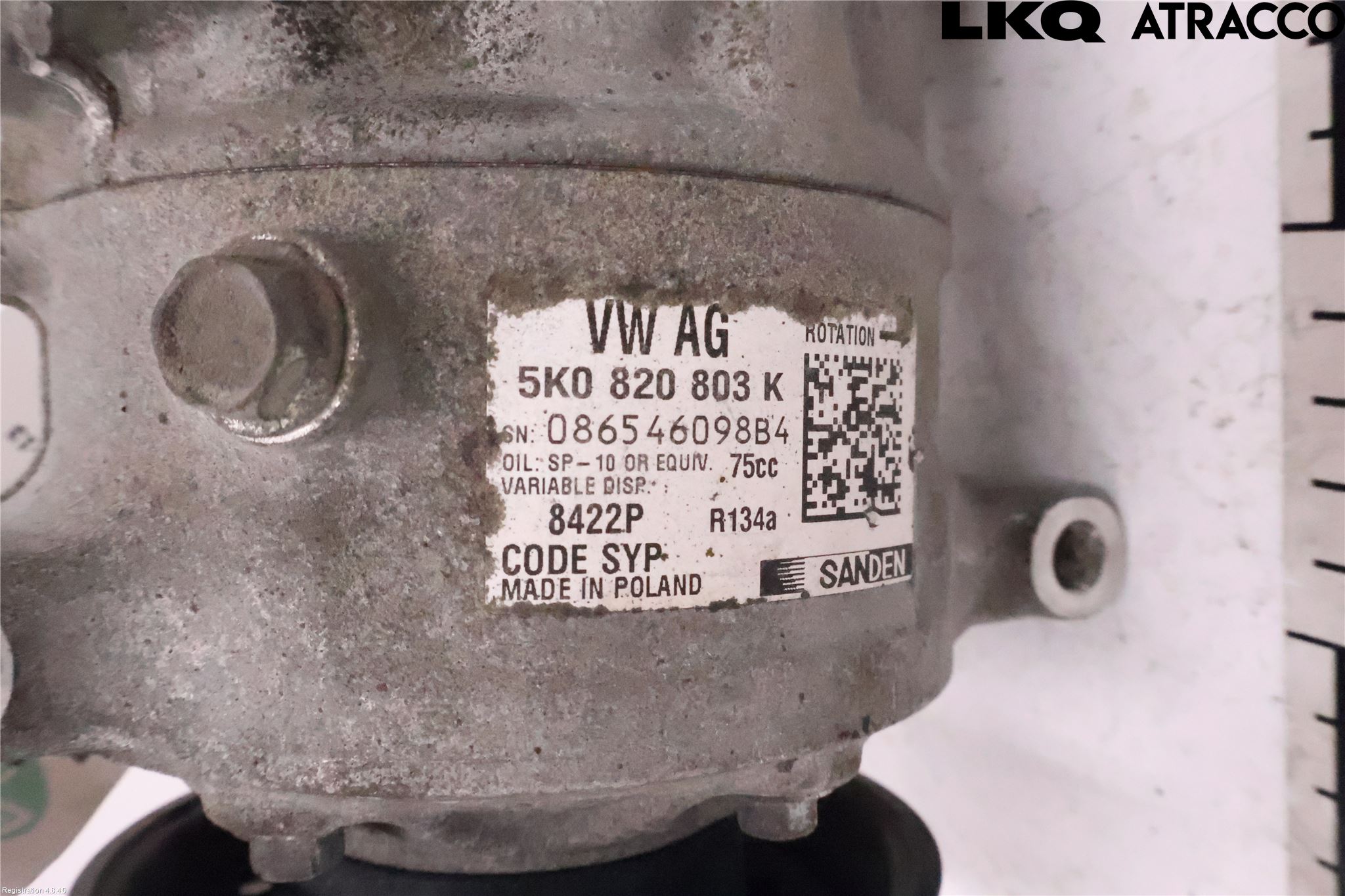 Skoda OCTAVIA (1Z) 05-13 Ac Kompressor