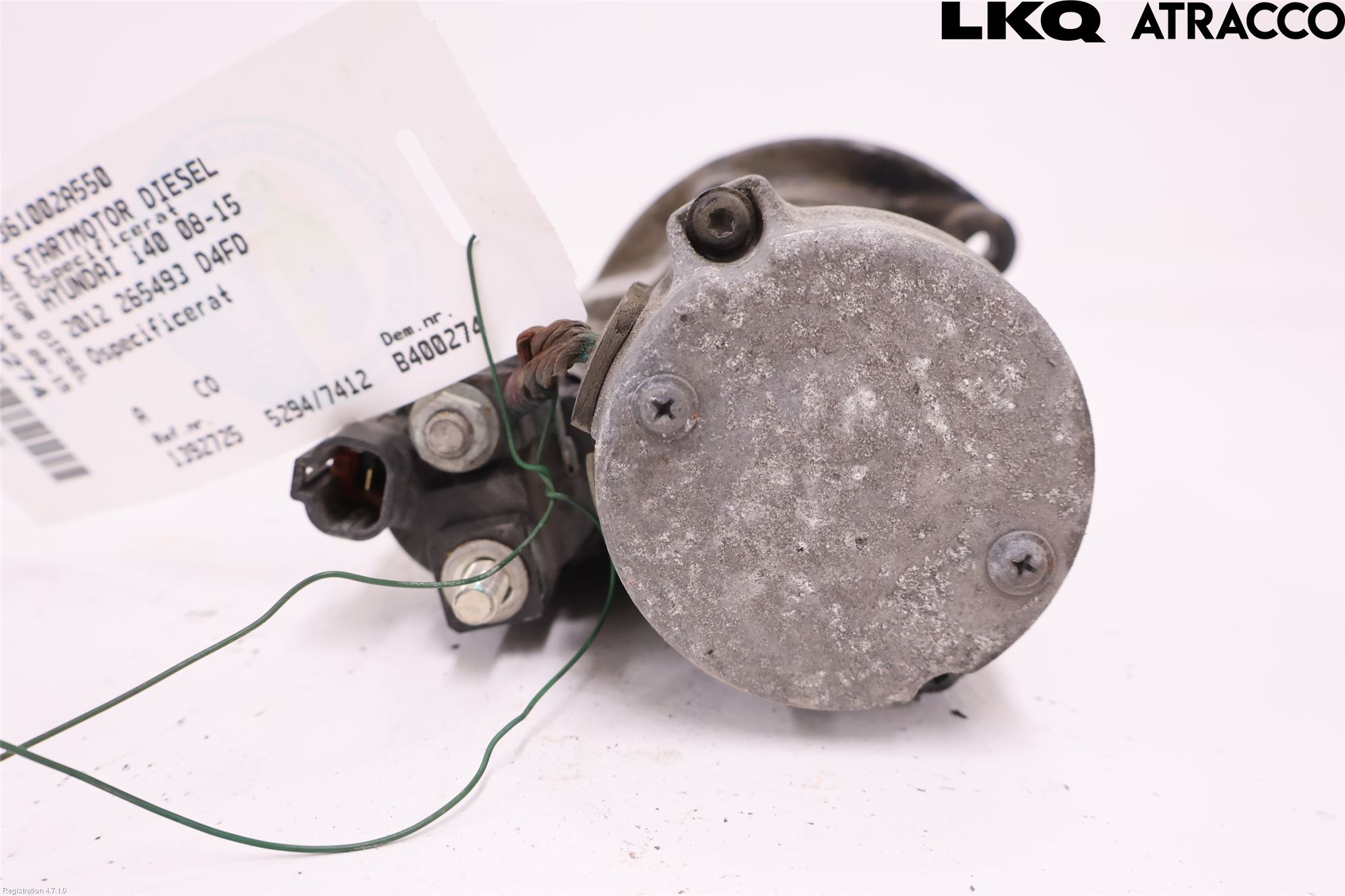 Hyundai i40 08-15 Startmotor Diesel