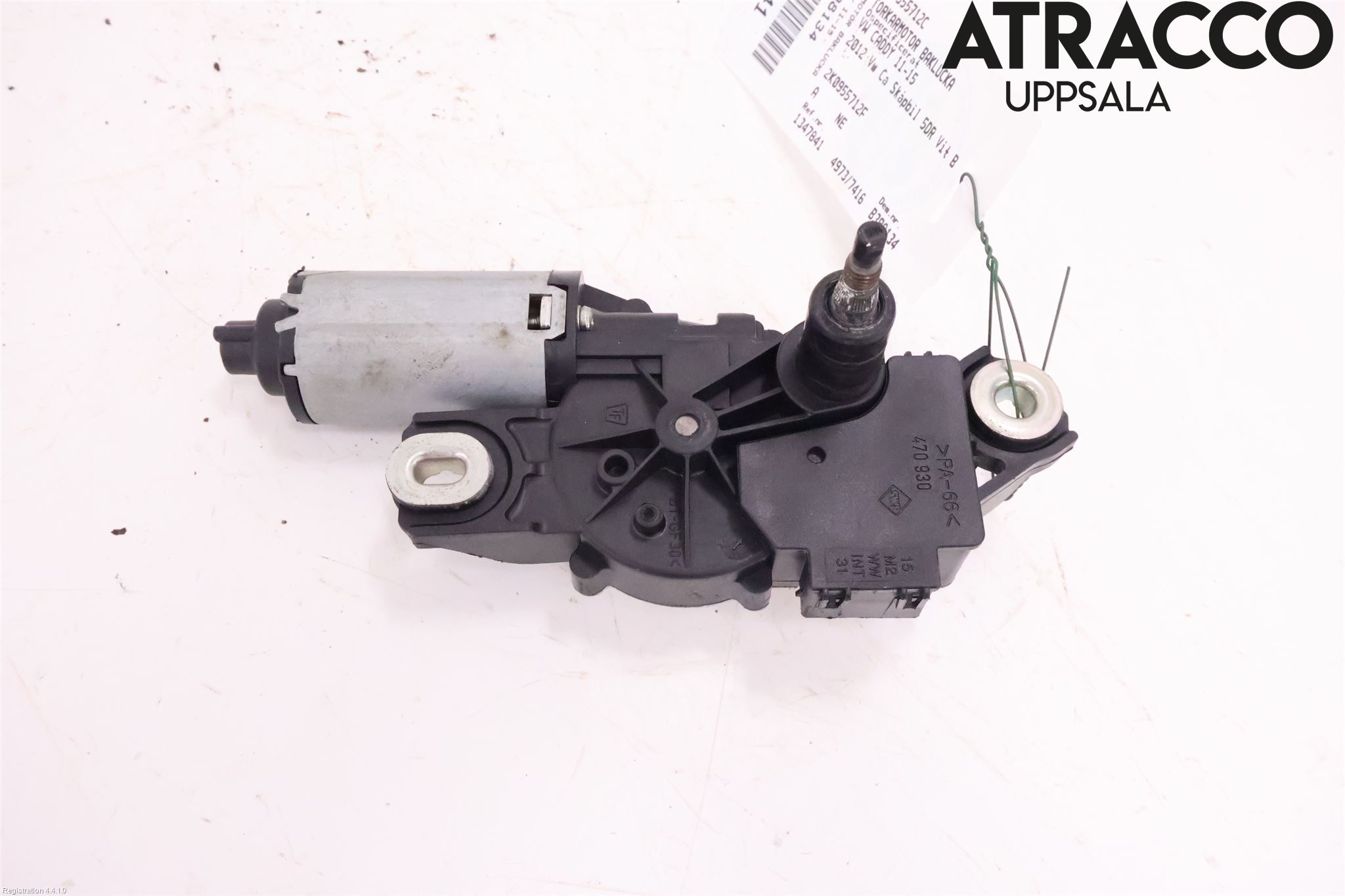 Volkswagen VW CADDY 11-15 Torkarmotor Baklucka